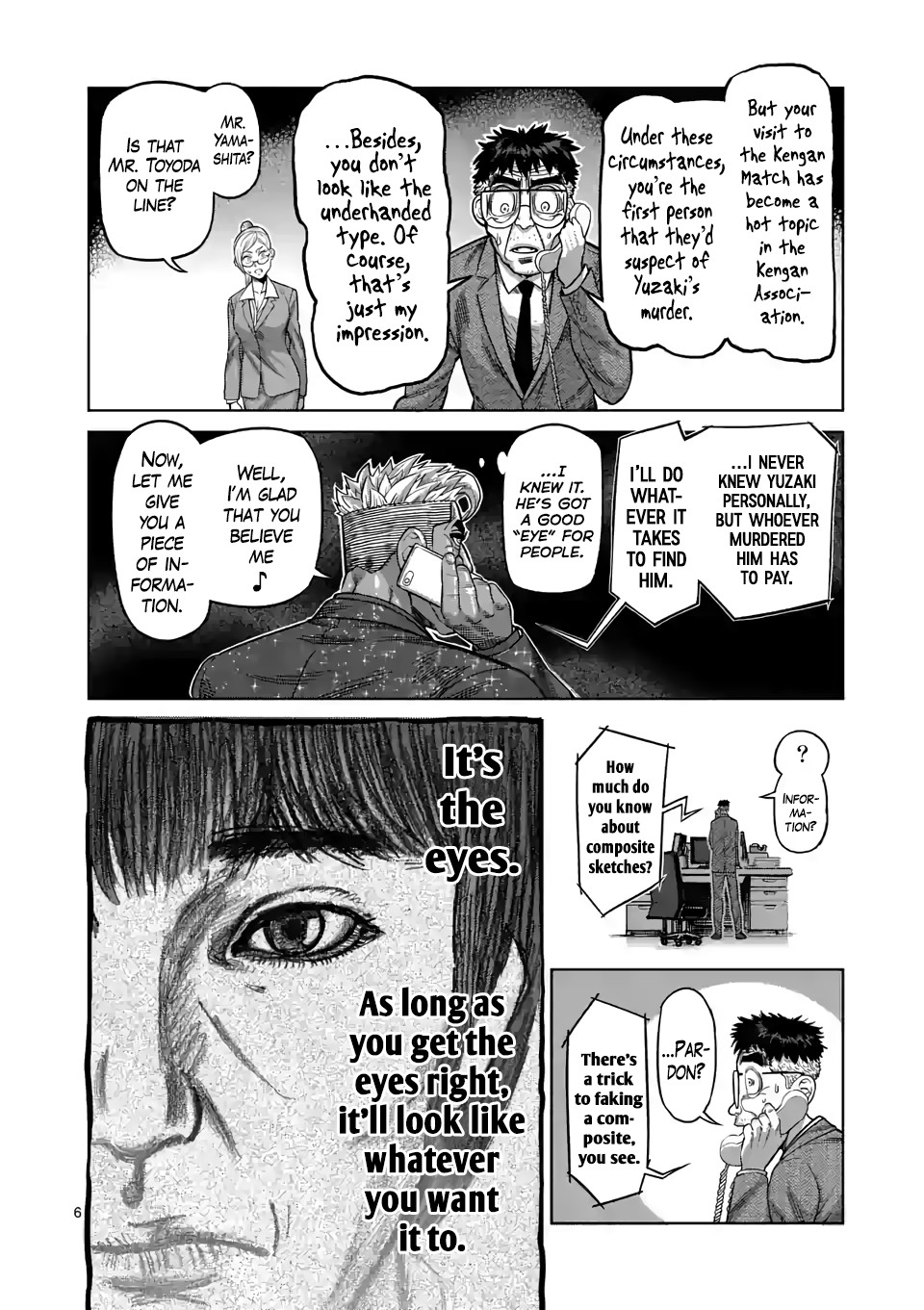 Kengan Omega Chapter 24 page 6 - Chapter 24: Whodunit?