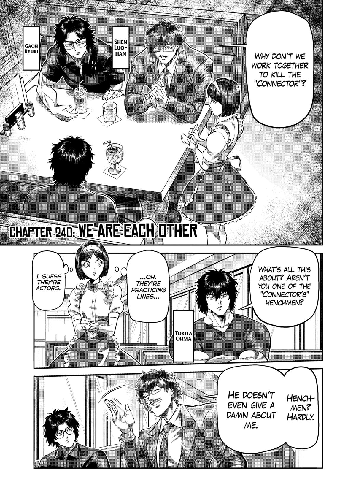 Kengan Omega Chapter 240 page 1 - Chapter 240