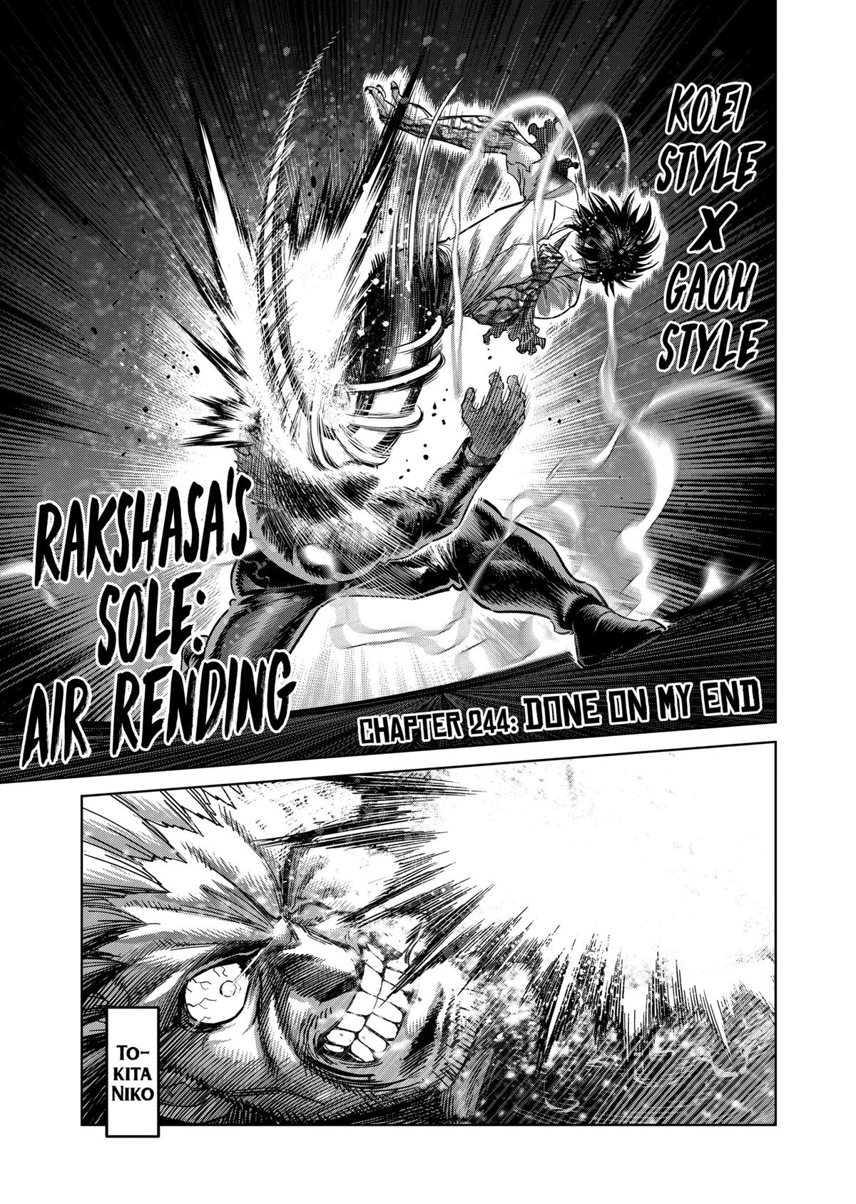 Kengan Omega Chapter 244 page 1 - Chapter 244