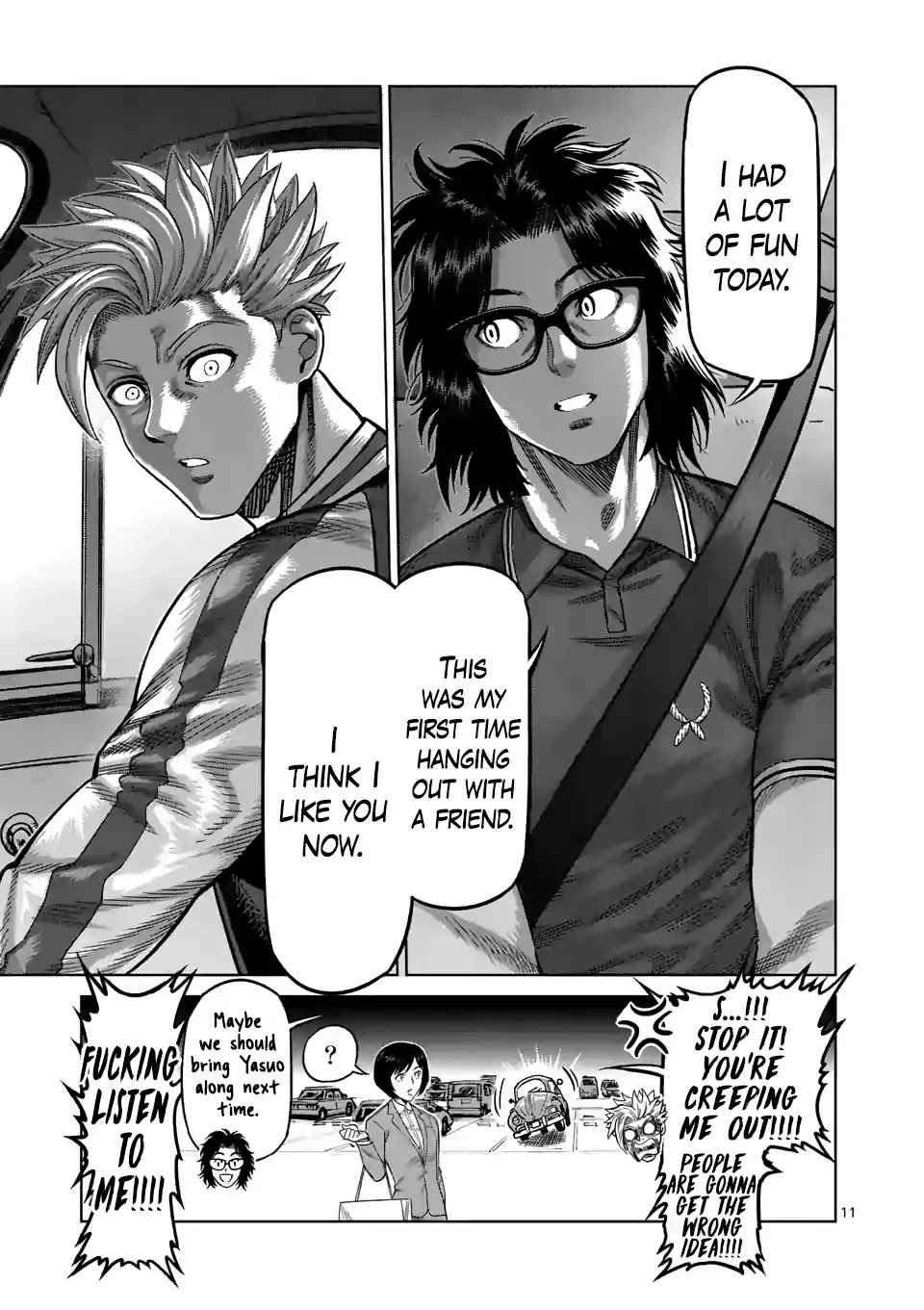 Kengan Omega Chapter 25 page 11 - Chapter 25: And Then They Became Friends