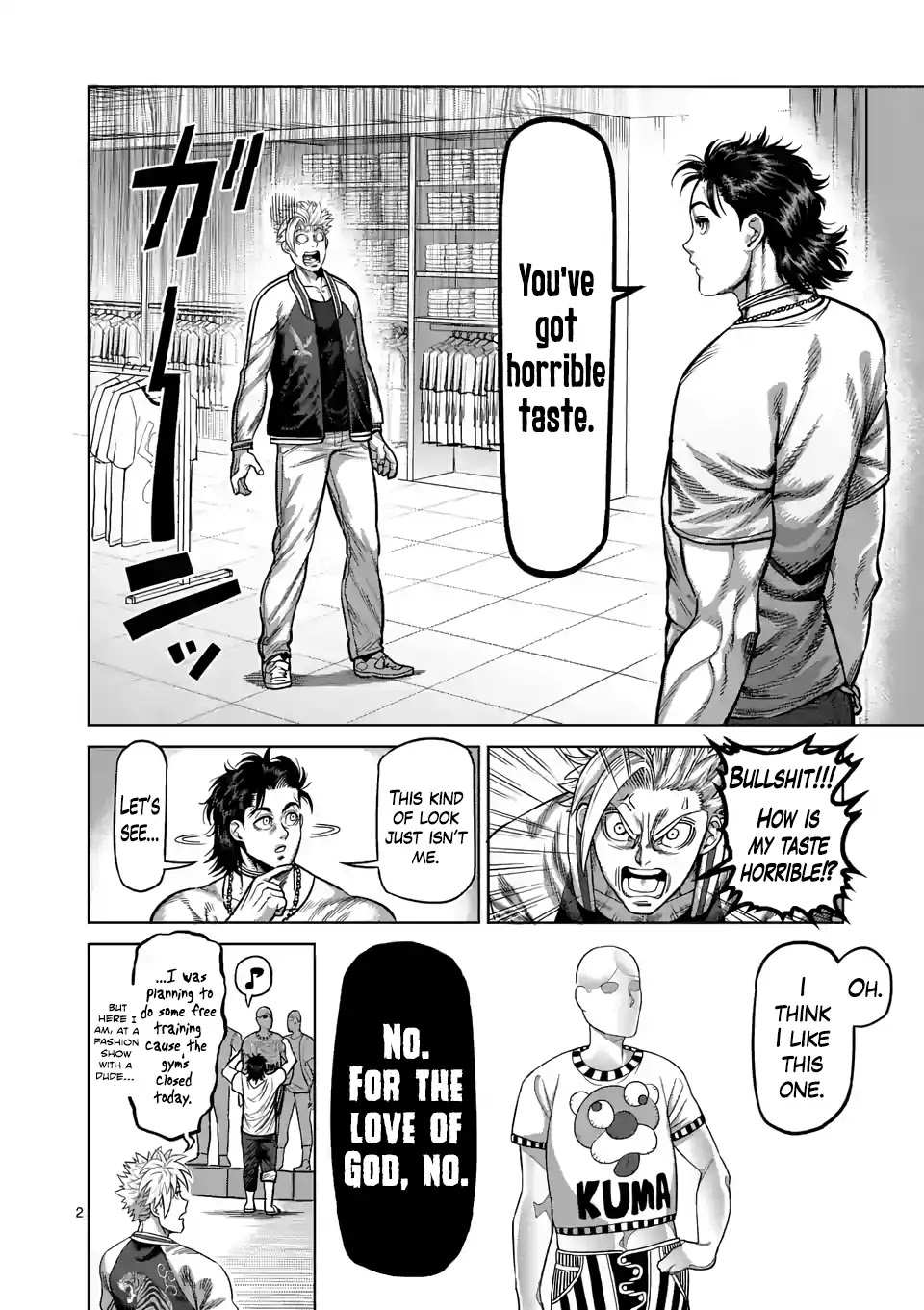 Kengan Omega Chapter 25 page 2 - Chapter 25: And Then They Became Friends