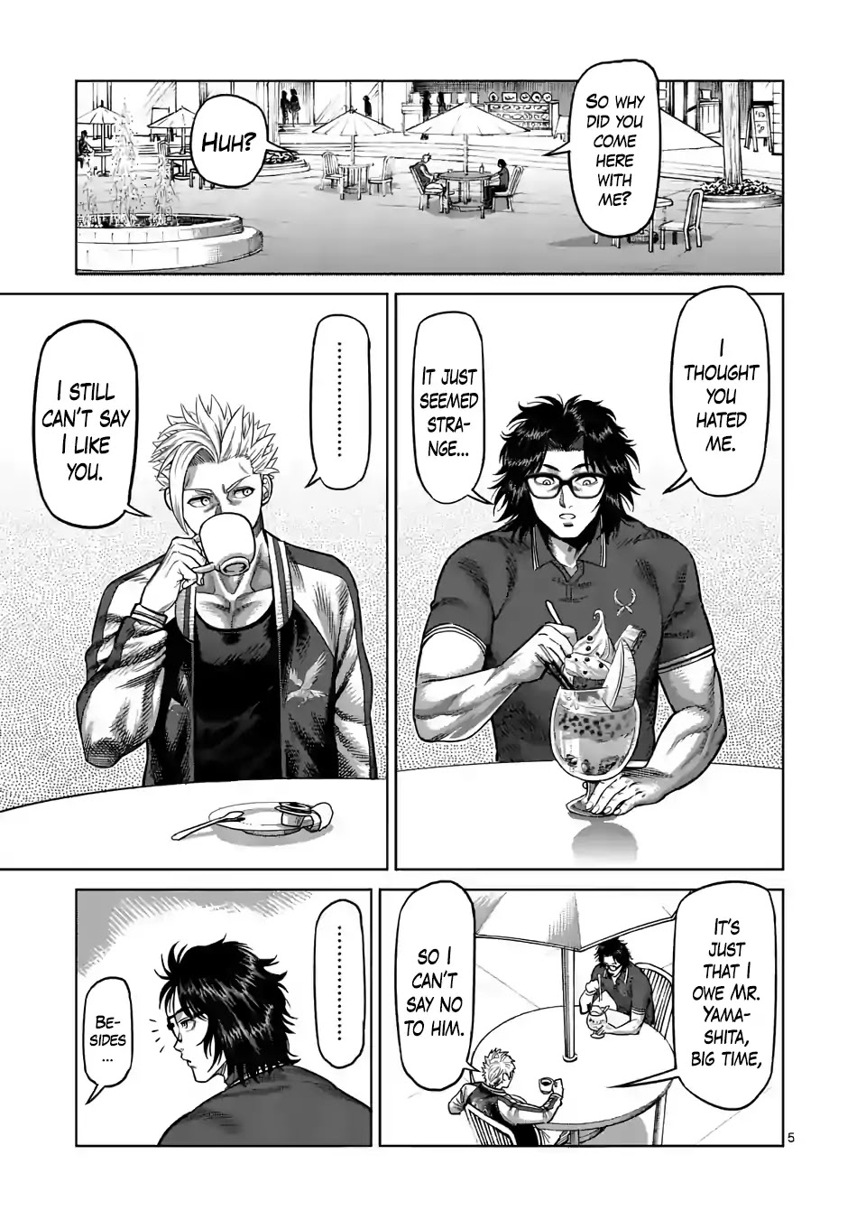 Kengan Omega Chapter 25 page 5 - Chapter 25: And Then They Became Friends
