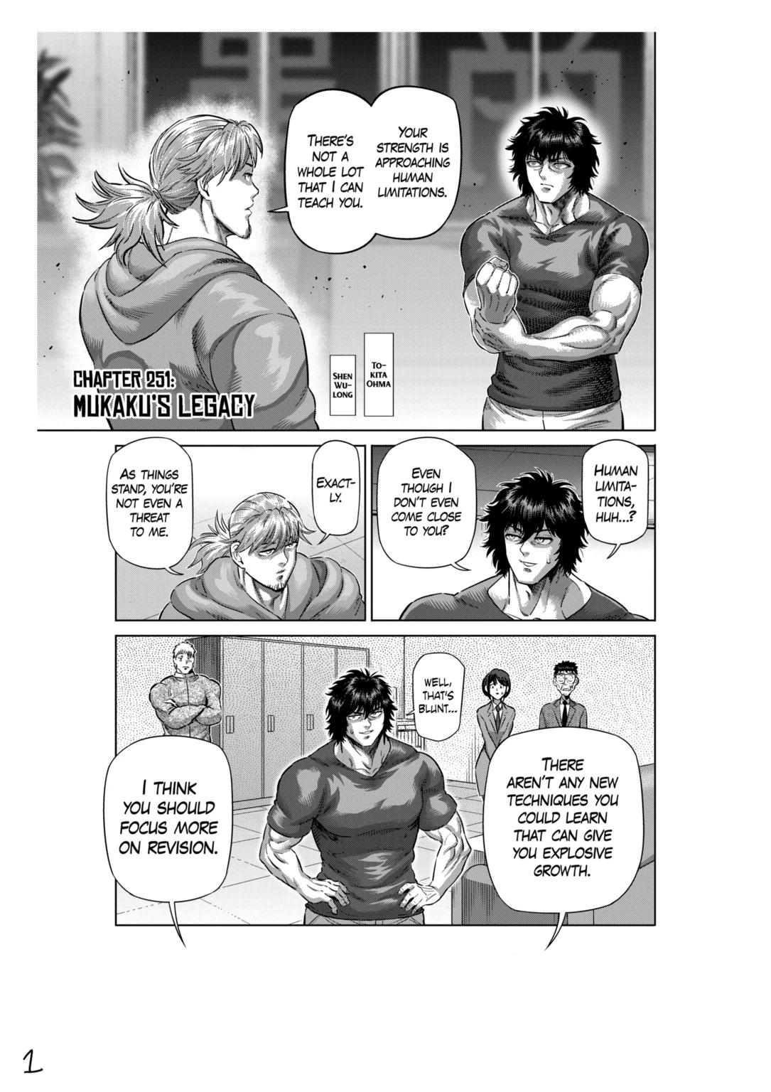 Kengan Omega Chapter 251 page 1 - Chapter 251