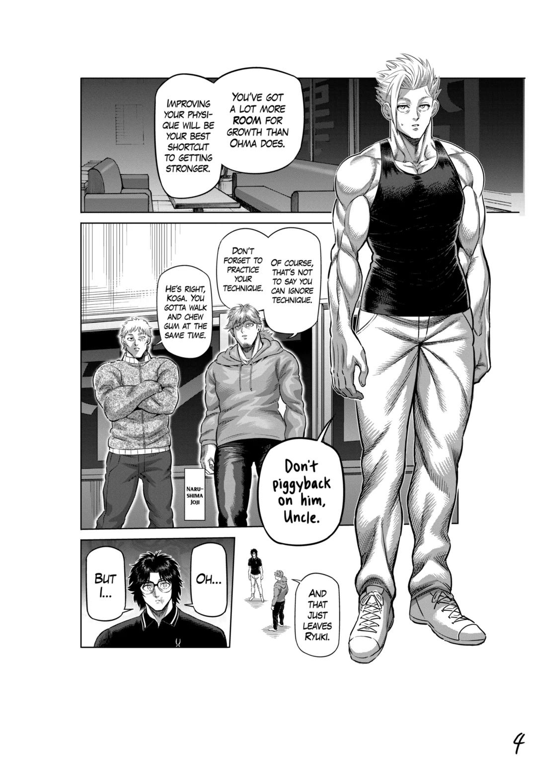 Kengan Omega Chapter 251 page 4 - Chapter 251