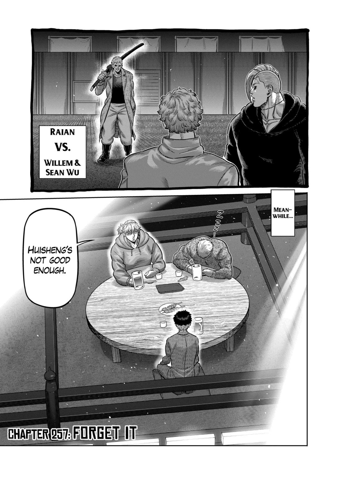 Kengan Omega Chapter 257 page 1 - Chapter 257