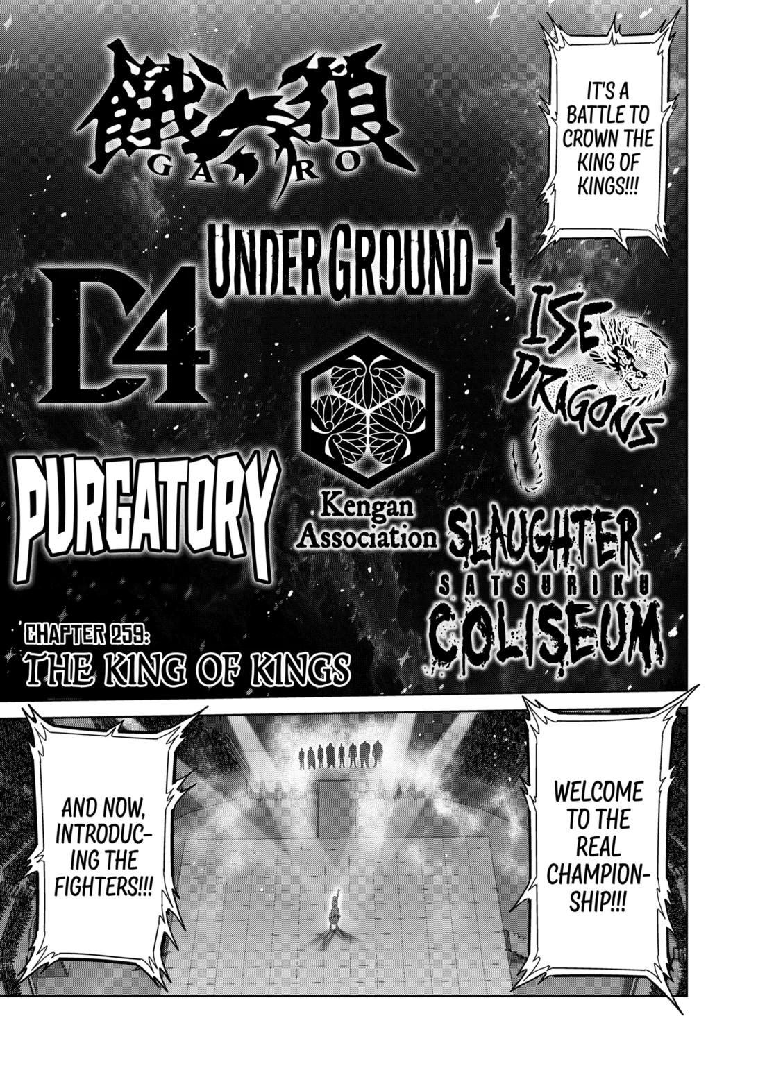 Kengan Omega Chapter 259 page 1 - Chapter 259
