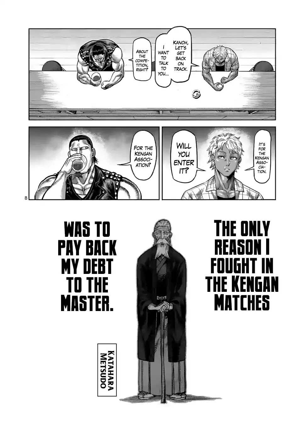 Kengan Omega Chapter 26 page 8 - Chapter 26: AG