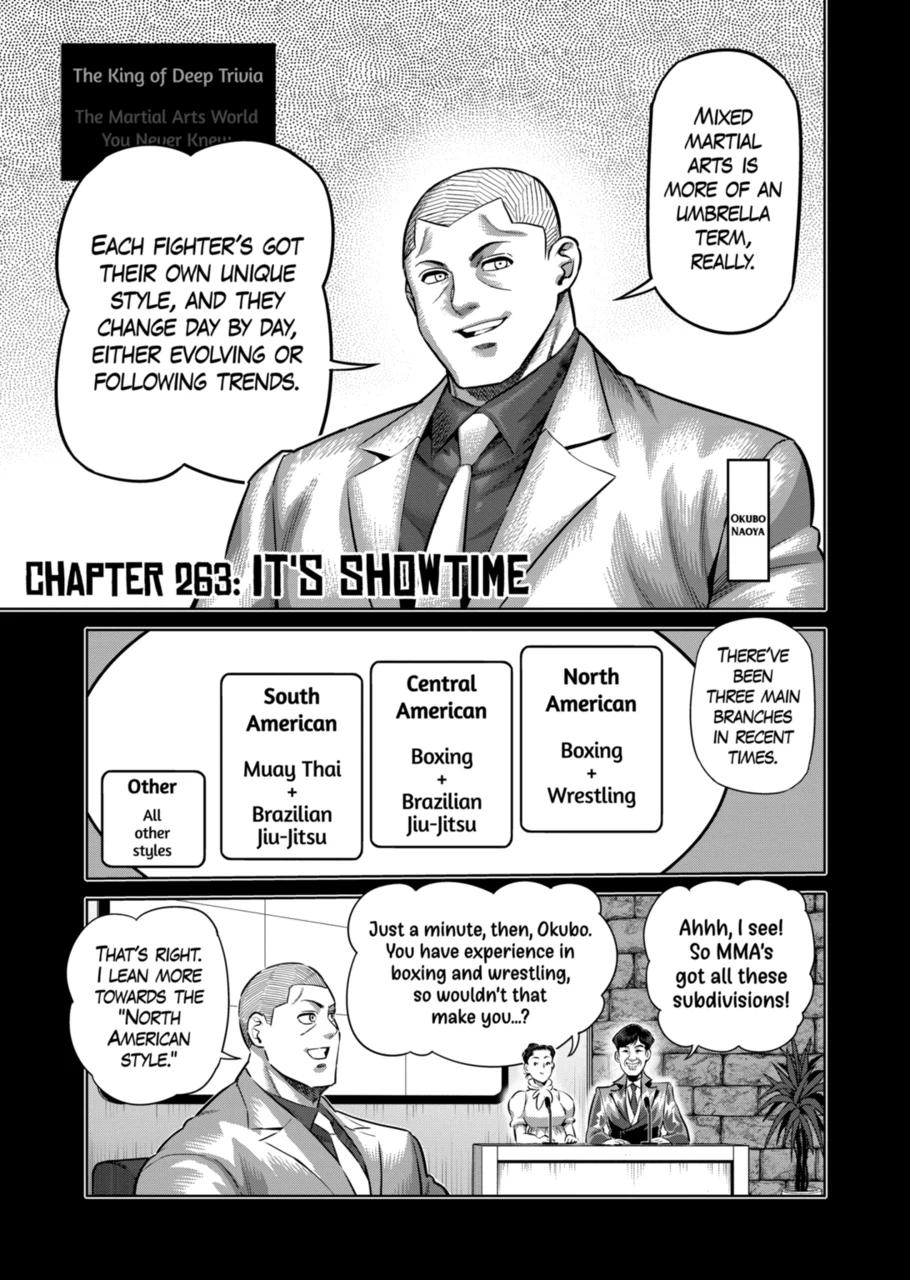 Kengan Omega Chapter 263 page 1 - Chapter 263