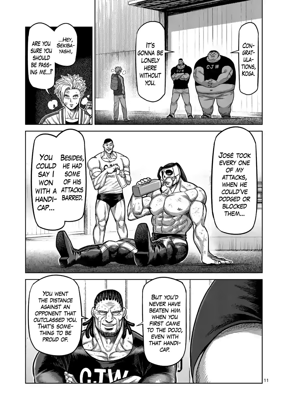 Kengan Omega Chapter 27 page 11 - Chapter 27: Final Exam