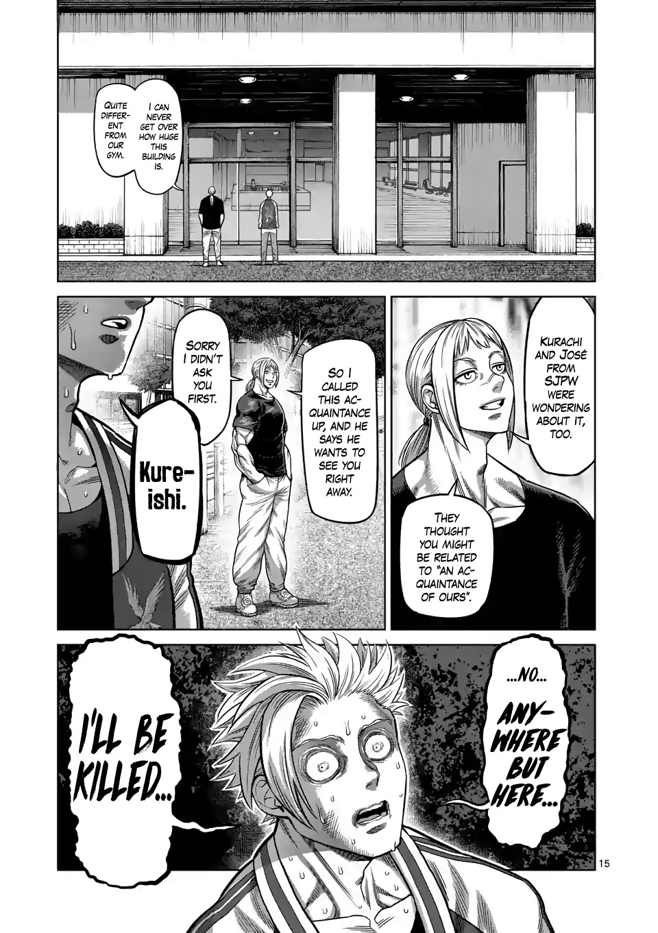 Kengan Omega Chapter 27 page 15 - Chapter 27: Final Exam