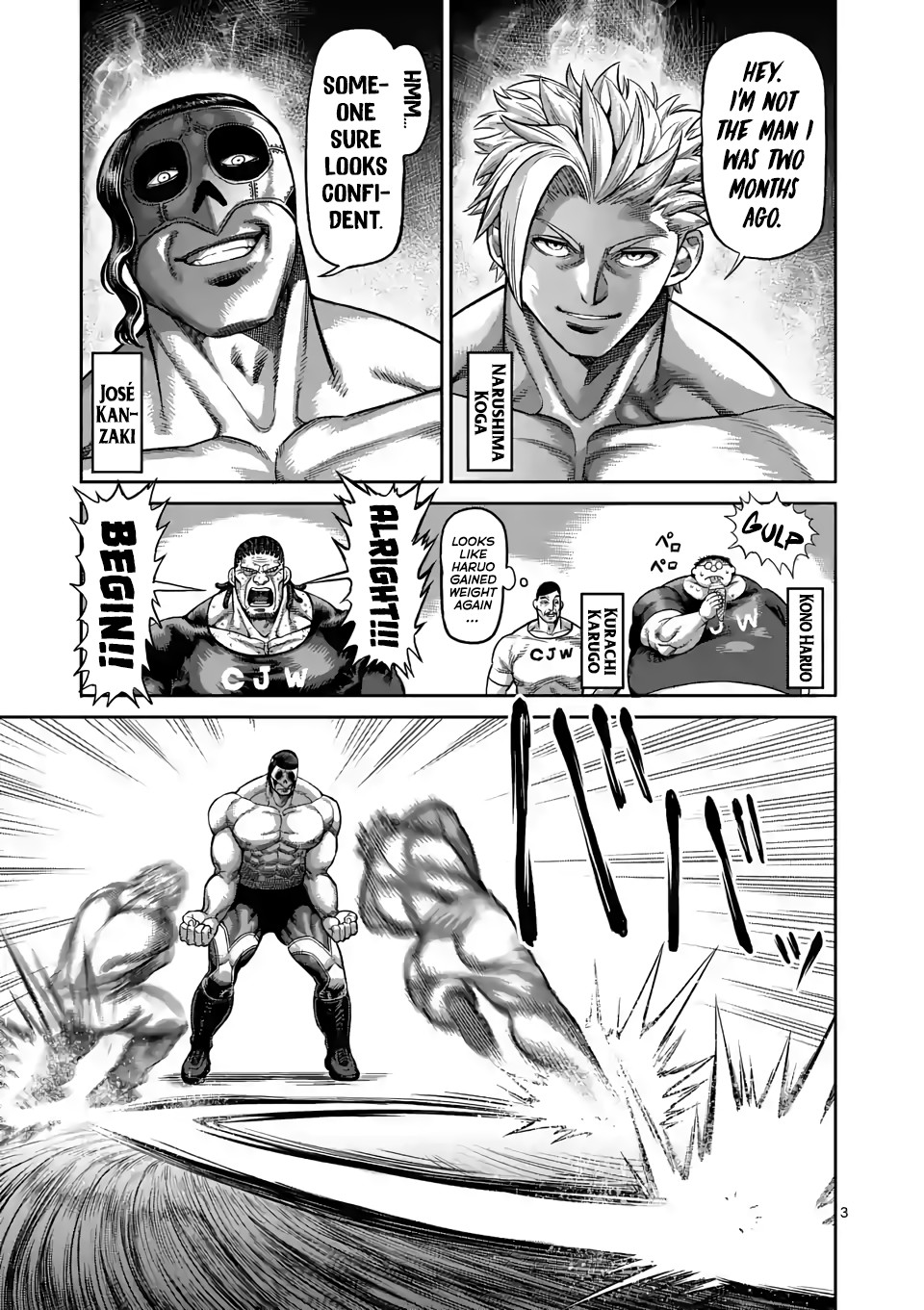 Kengan Omega Chapter 27 page 3 - Chapter 27: Final Exam