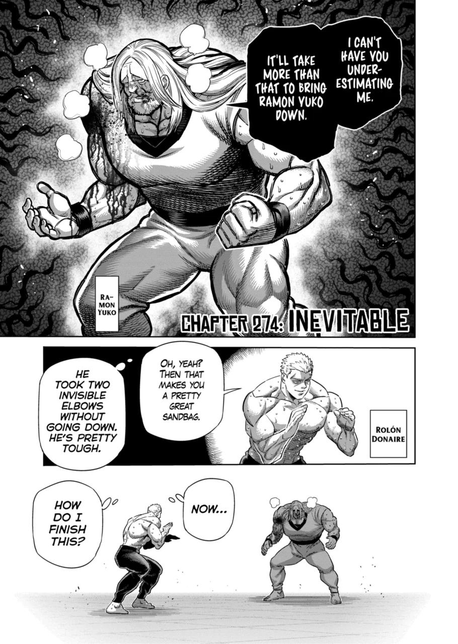 Kengan Omega Chapter 274 page 1 - Chapter 274