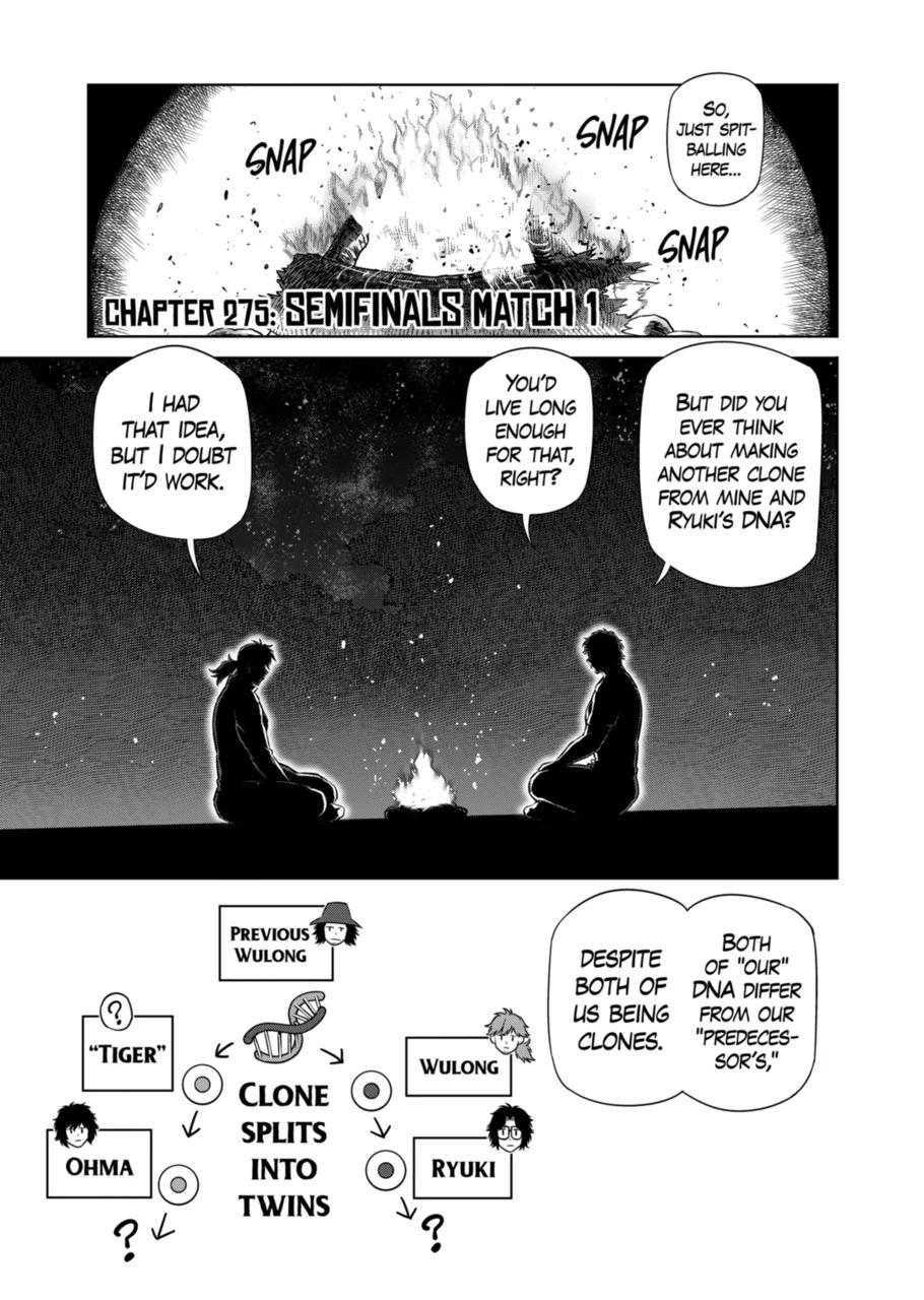 Kengan Omega Chapter 275 page 1 - Chapter 275