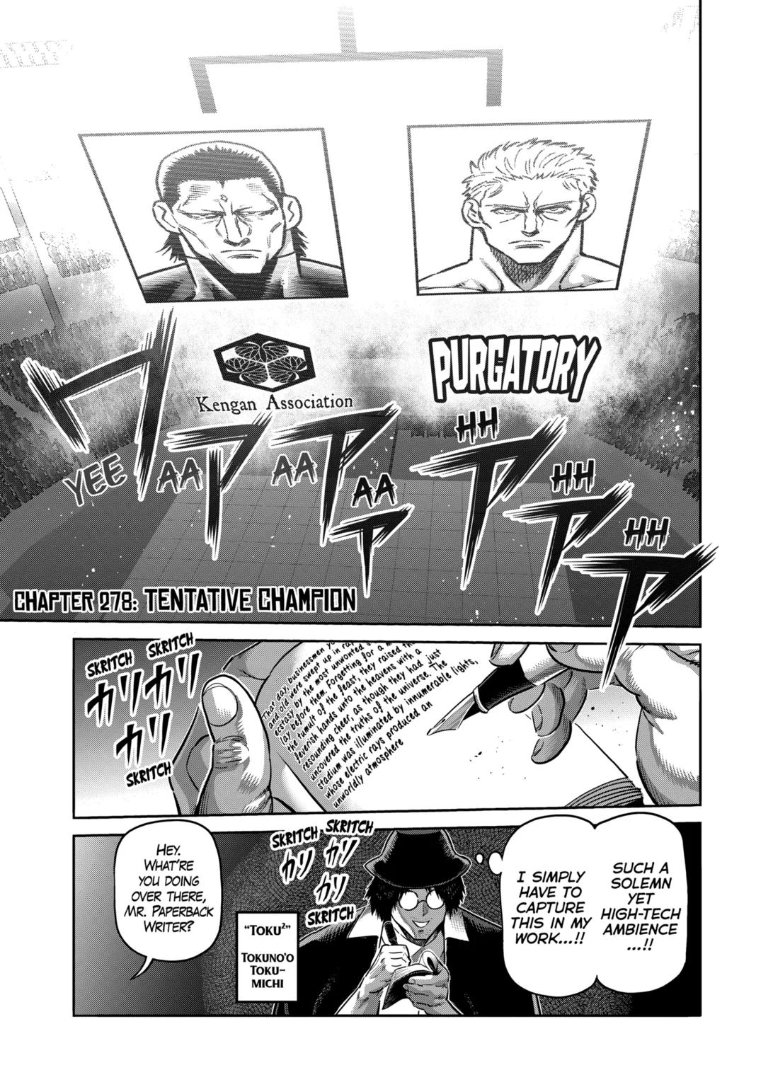 Kengan Omega Chapter 278 page 1 - Chapter 278