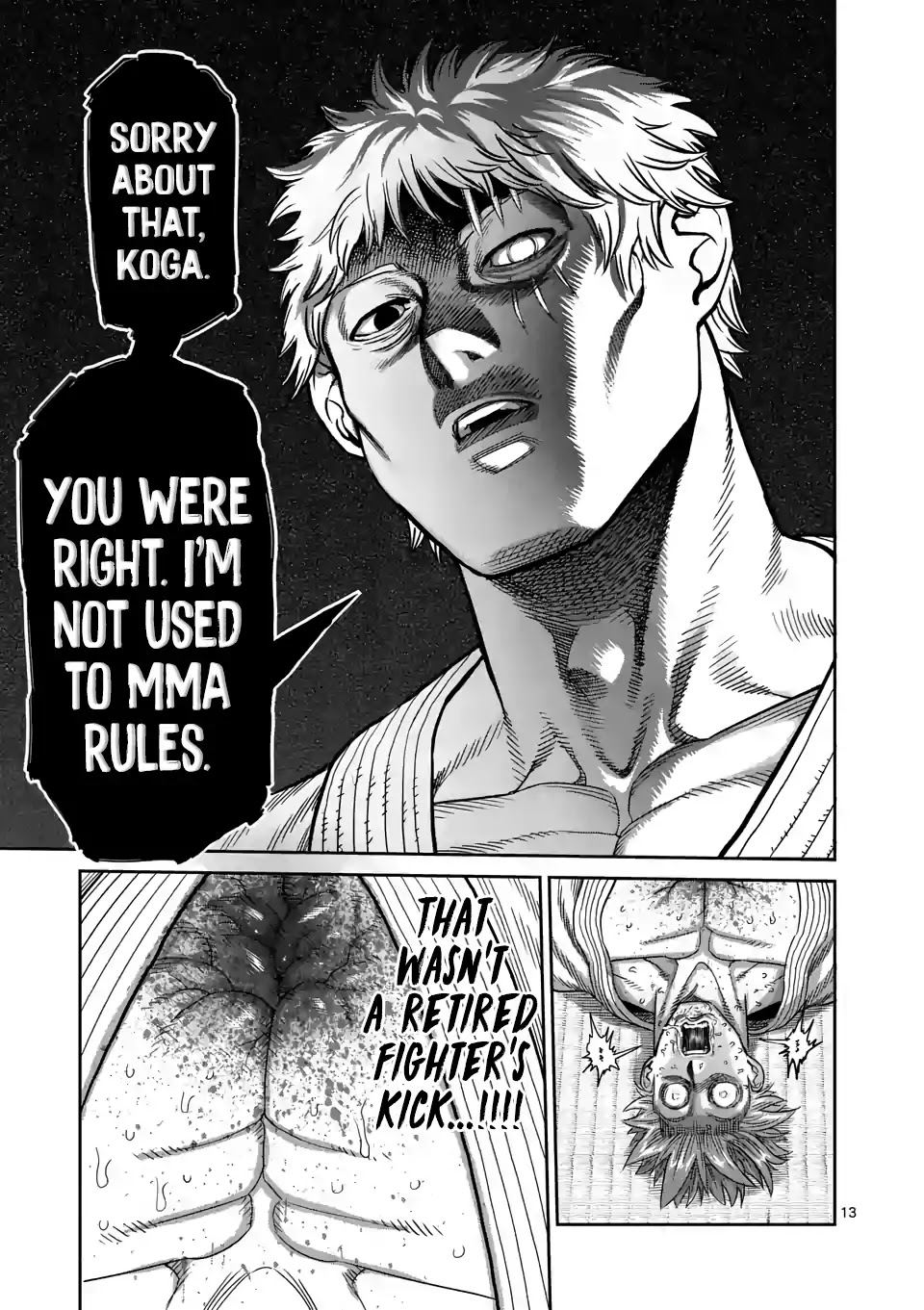 Kengan Omega Chapter 28 page 13 - Chapter 28: Full-Contact
