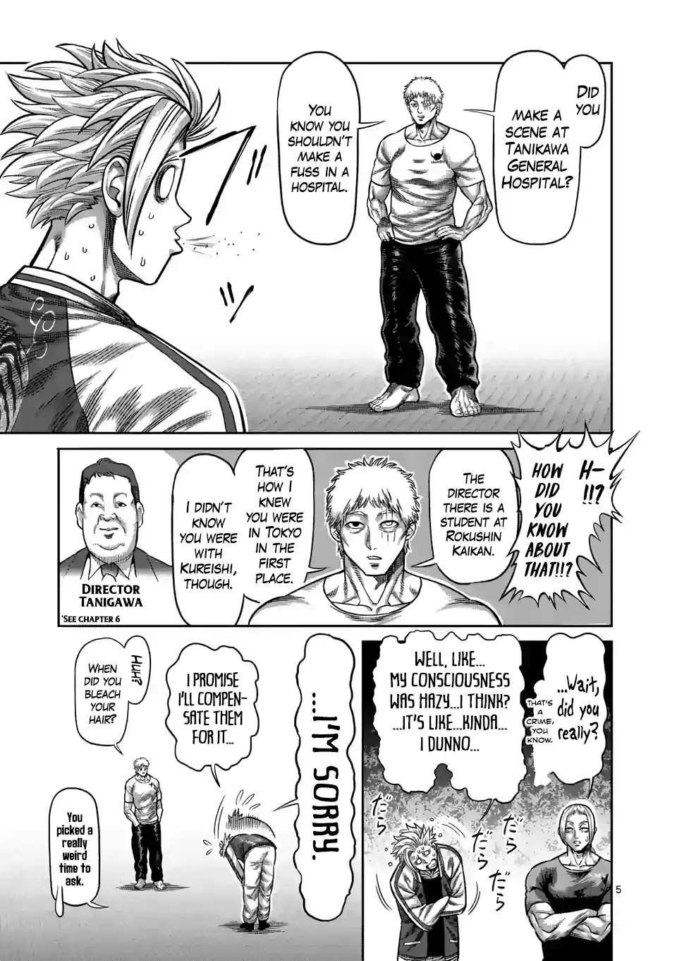 Kengan Omega Chapter 28 page 5 - Chapter 28: Full-Contact