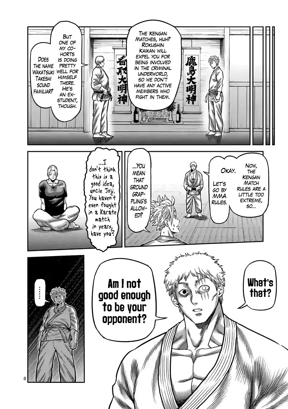 Kengan Omega Chapter 28 page 8 - Chapter 28: Full-Contact