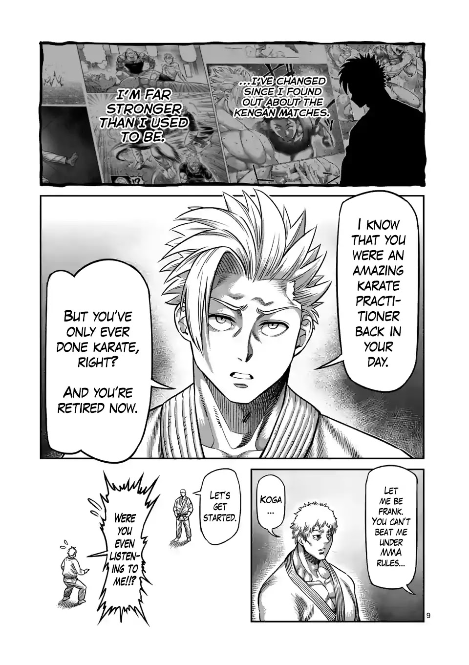 Kengan Omega Chapter 28 page 9 - Chapter 28: Full-Contact
