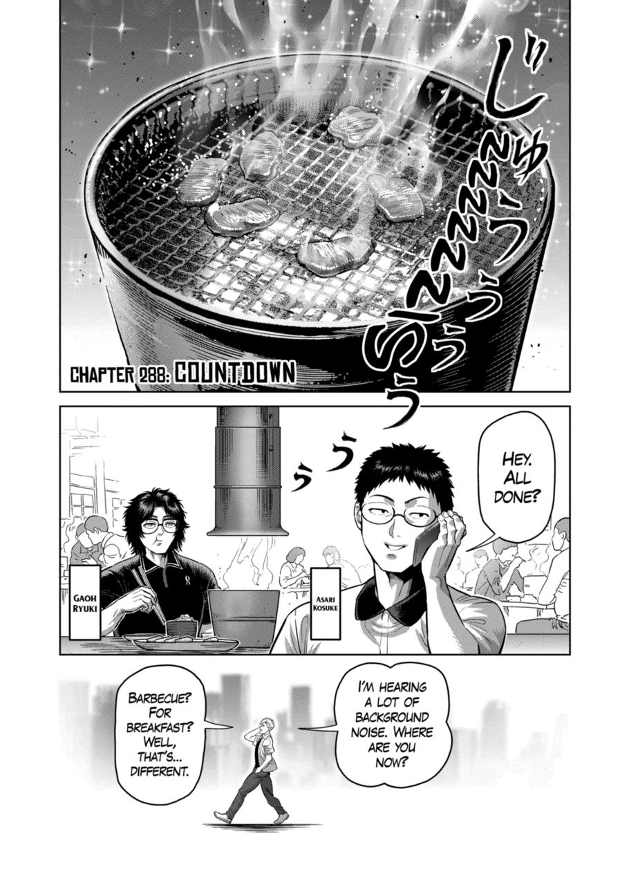 Kengan Omega Chapter 288 page 1 - Chapter 288