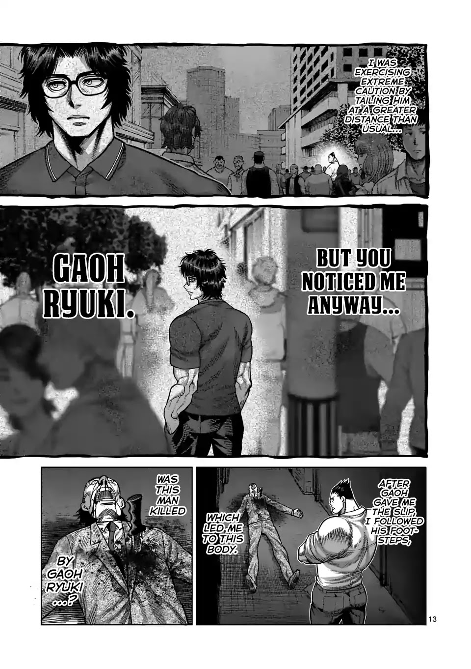 Kengan Omega Chapter 29 page 13 - Chapter 29: Pursuit