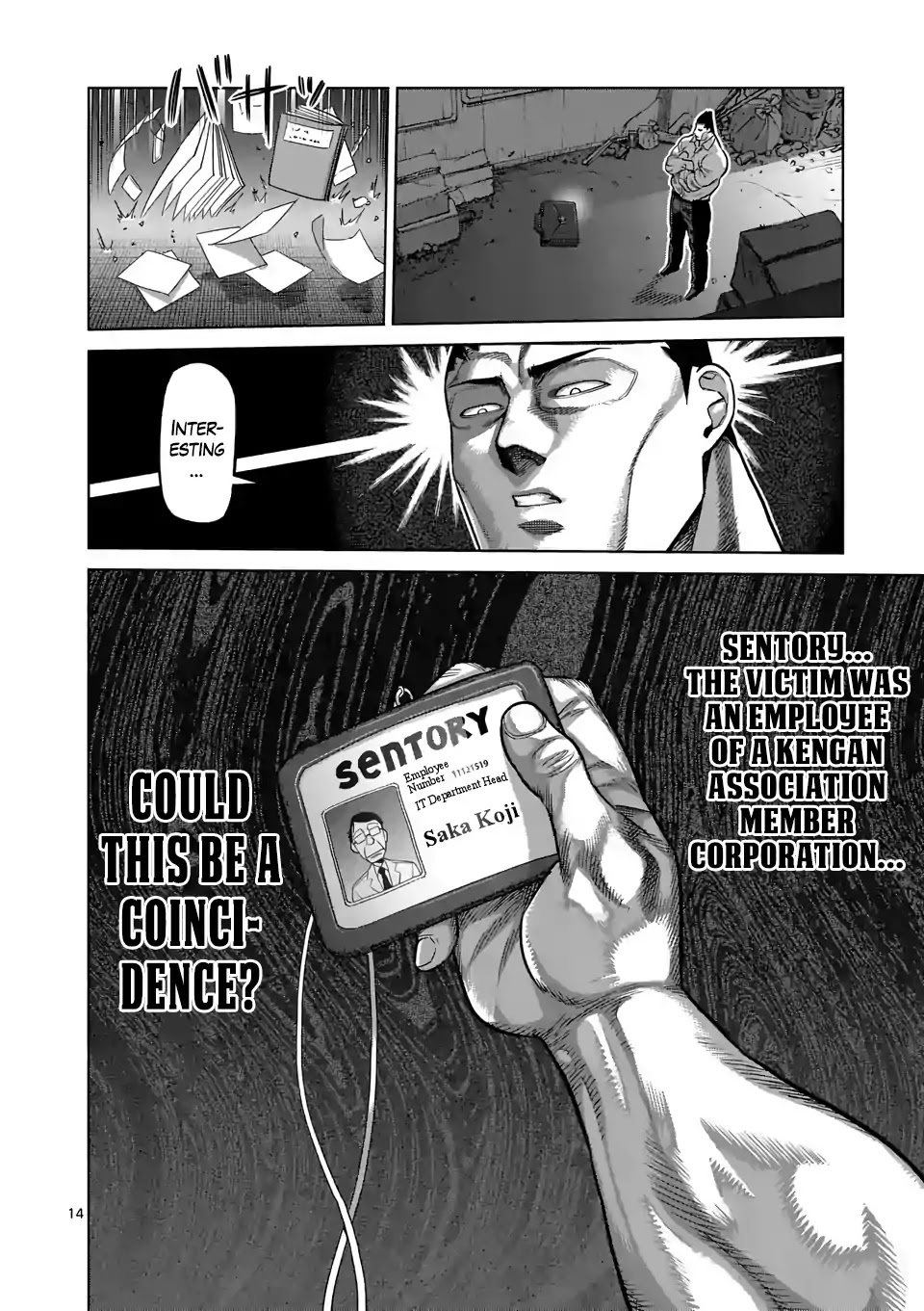 Kengan Omega Chapter 29 page 14 - Chapter 29: Pursuit