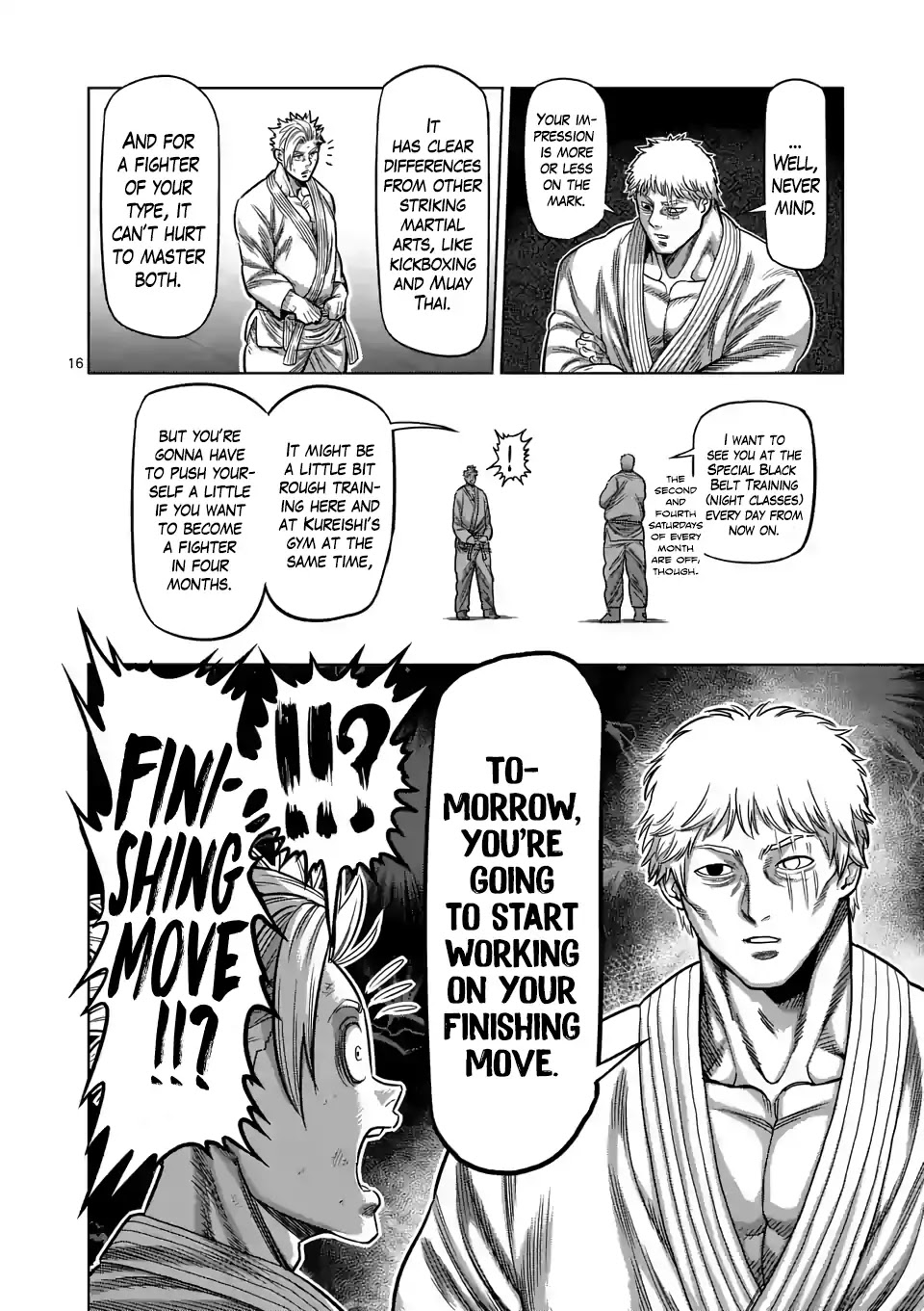 Kengan Omega Chapter 29 page 16 - Chapter 29: Pursuit