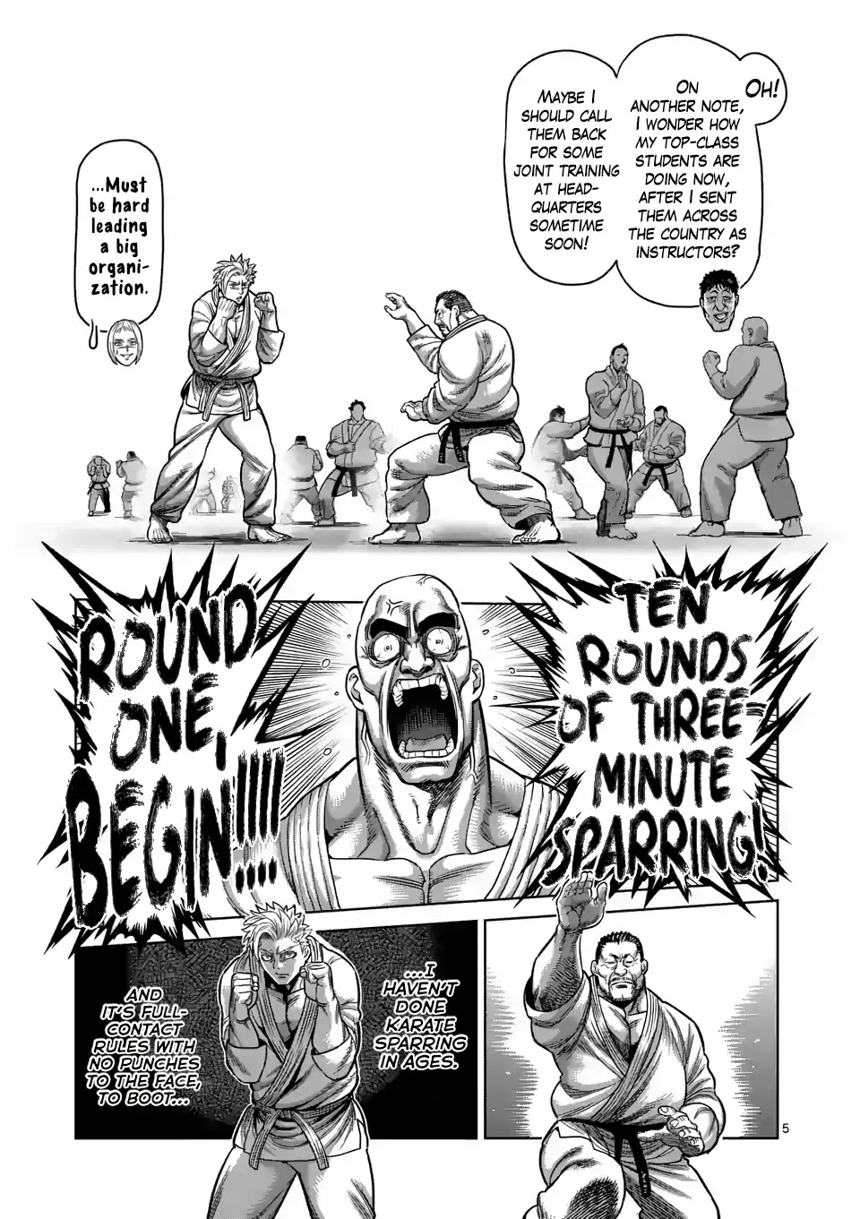 Kengan Omega Chapter 29 page 5 - Chapter 29: Pursuit