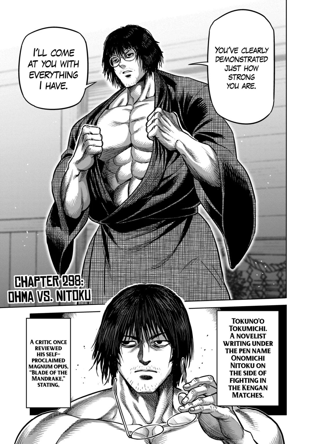 Kengan Omega Chapter 298 page 1 - Chapter 298