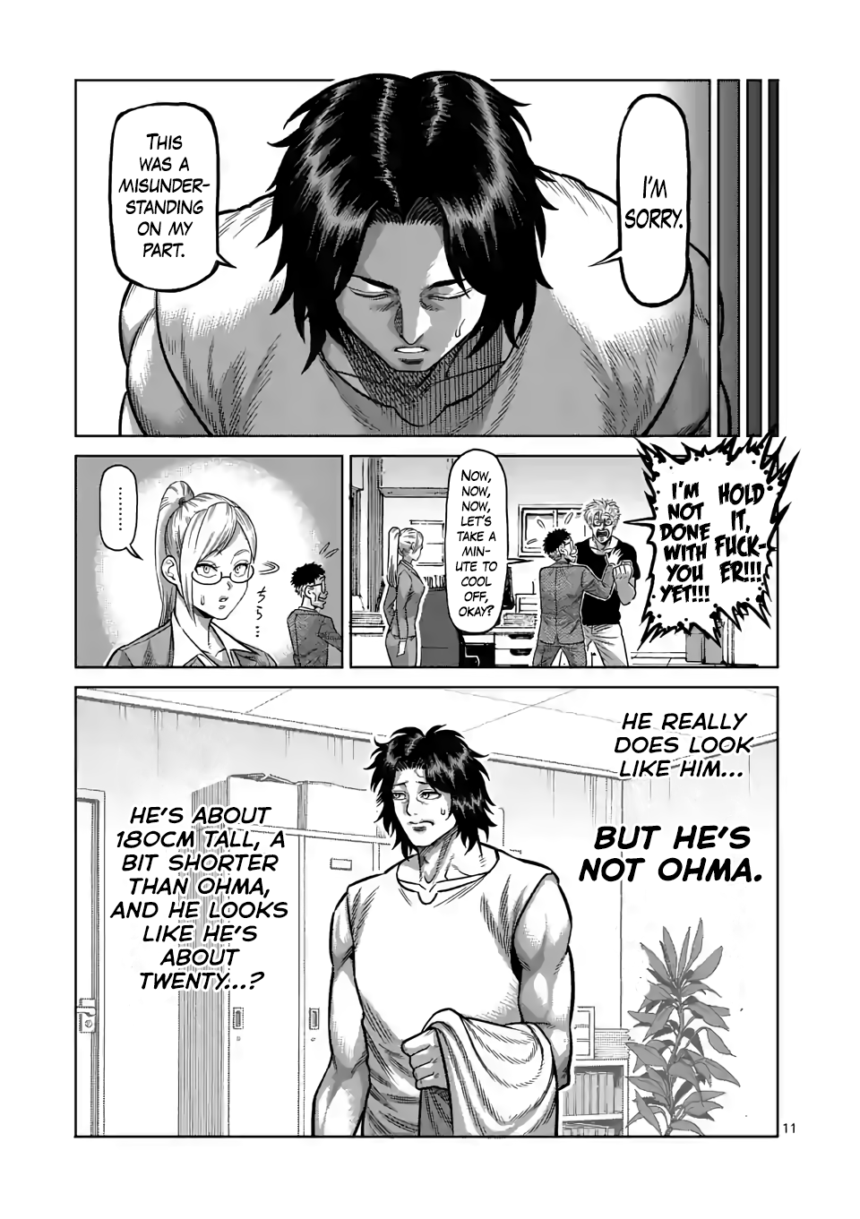 Kengan Omega Chapter 3 page 11 - Chapter 3: Koga and Ryuki