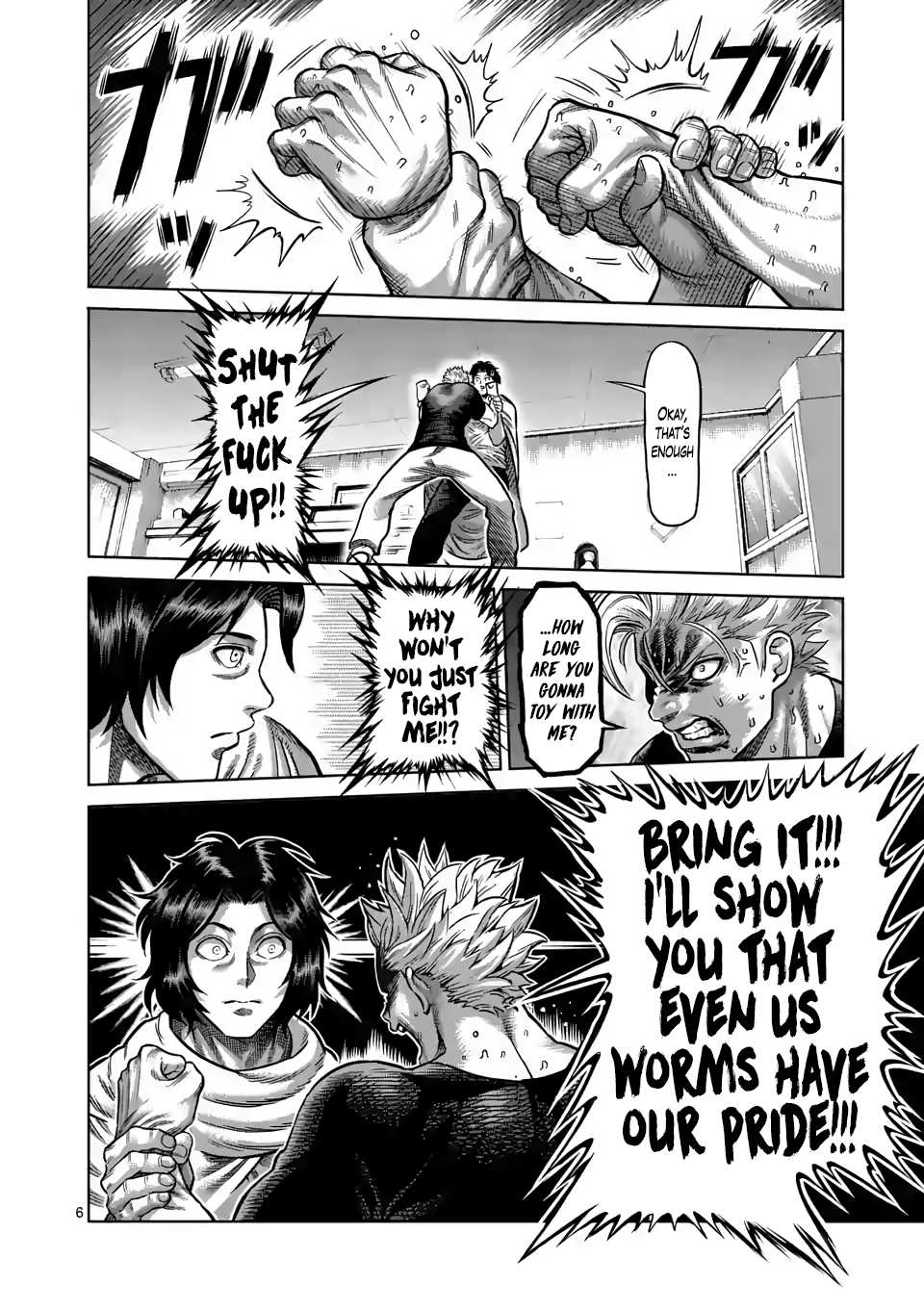 Kengan Omega Chapter 3 page 6 - Chapter 3: Koga and Ryuki