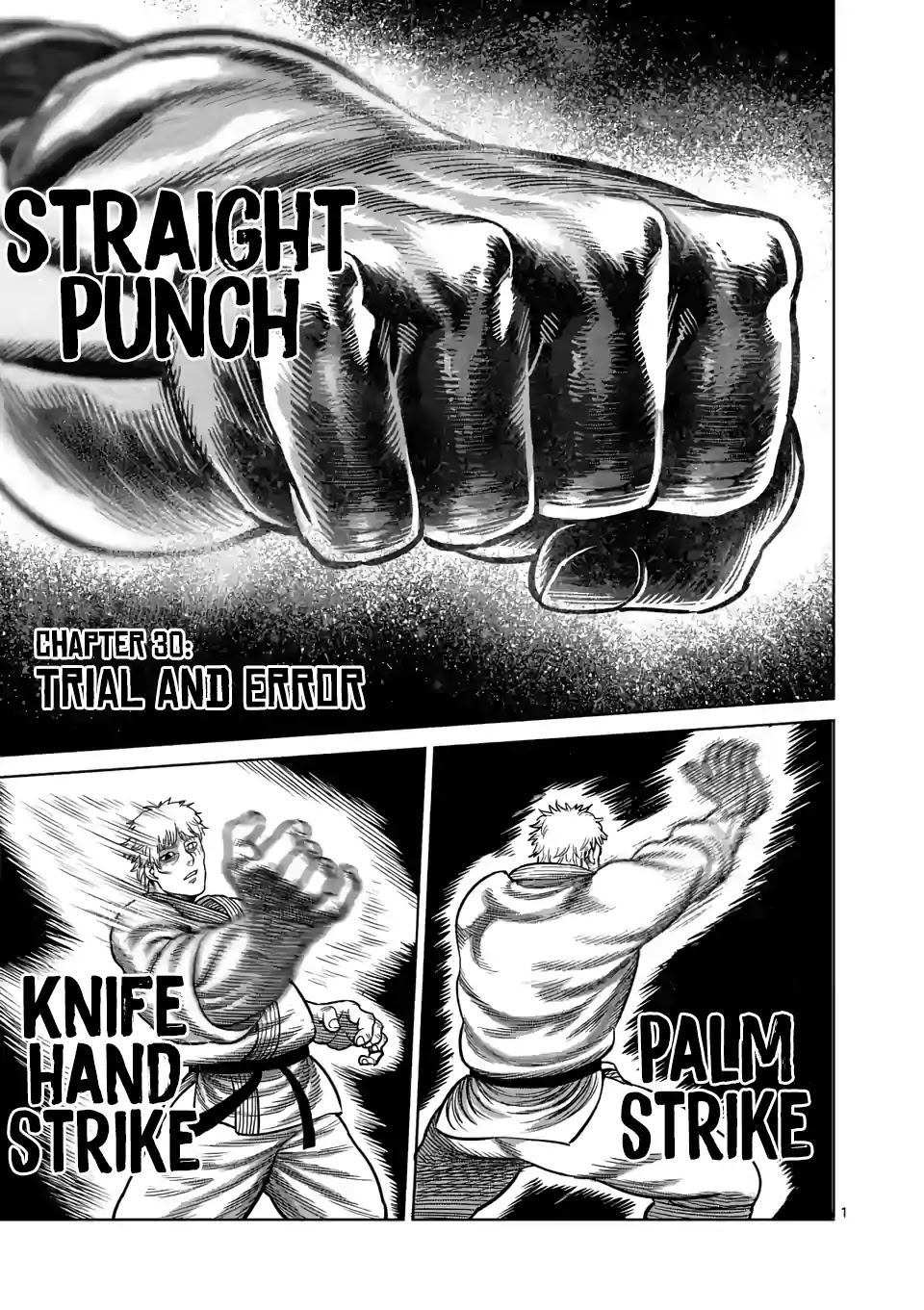 Kengan Omega Chapter 30 page 1 - Chapter 30: Trial and Error