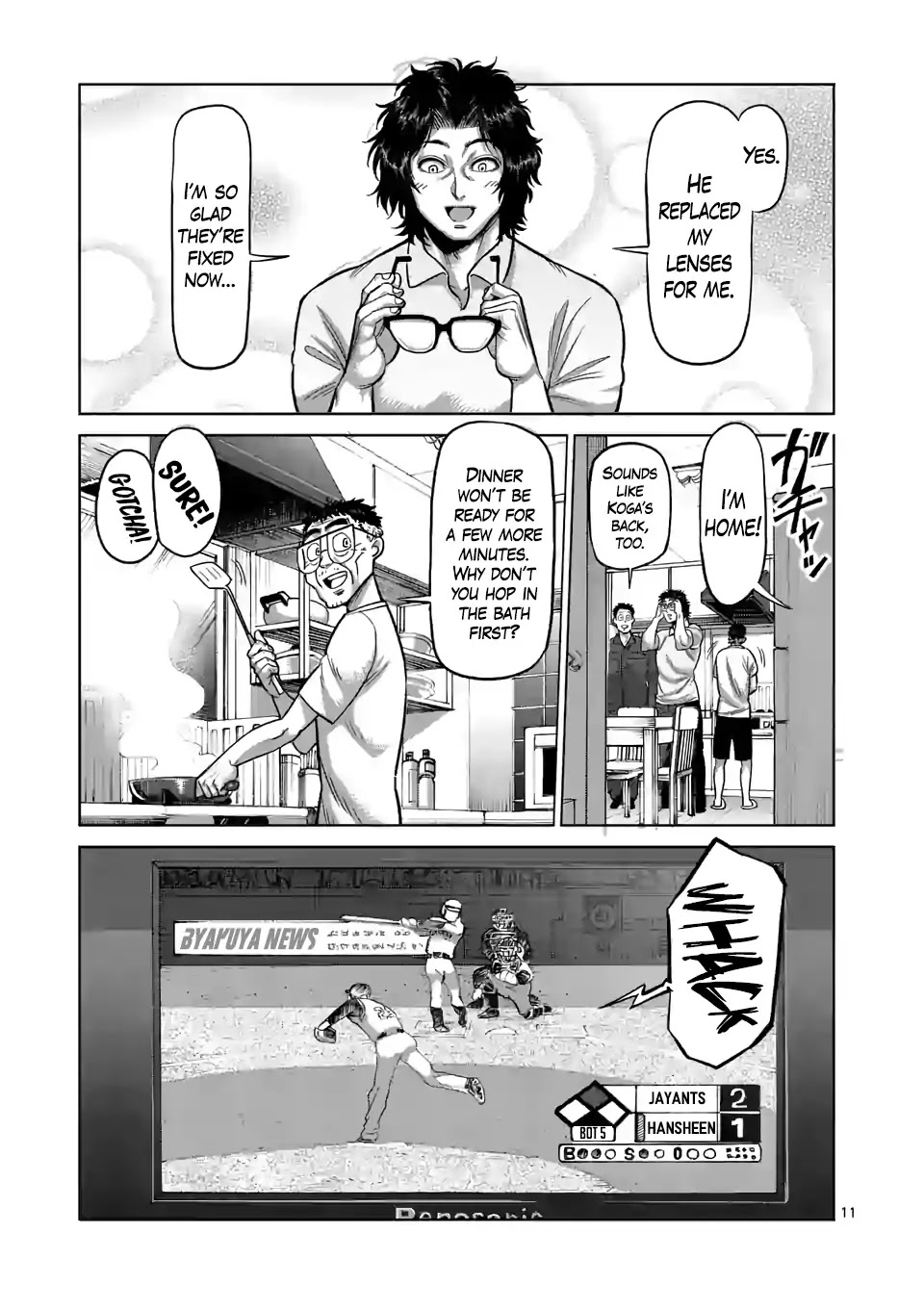Kengan Omega Chapter 30 page 11 - Chapter 30: Trial and Error