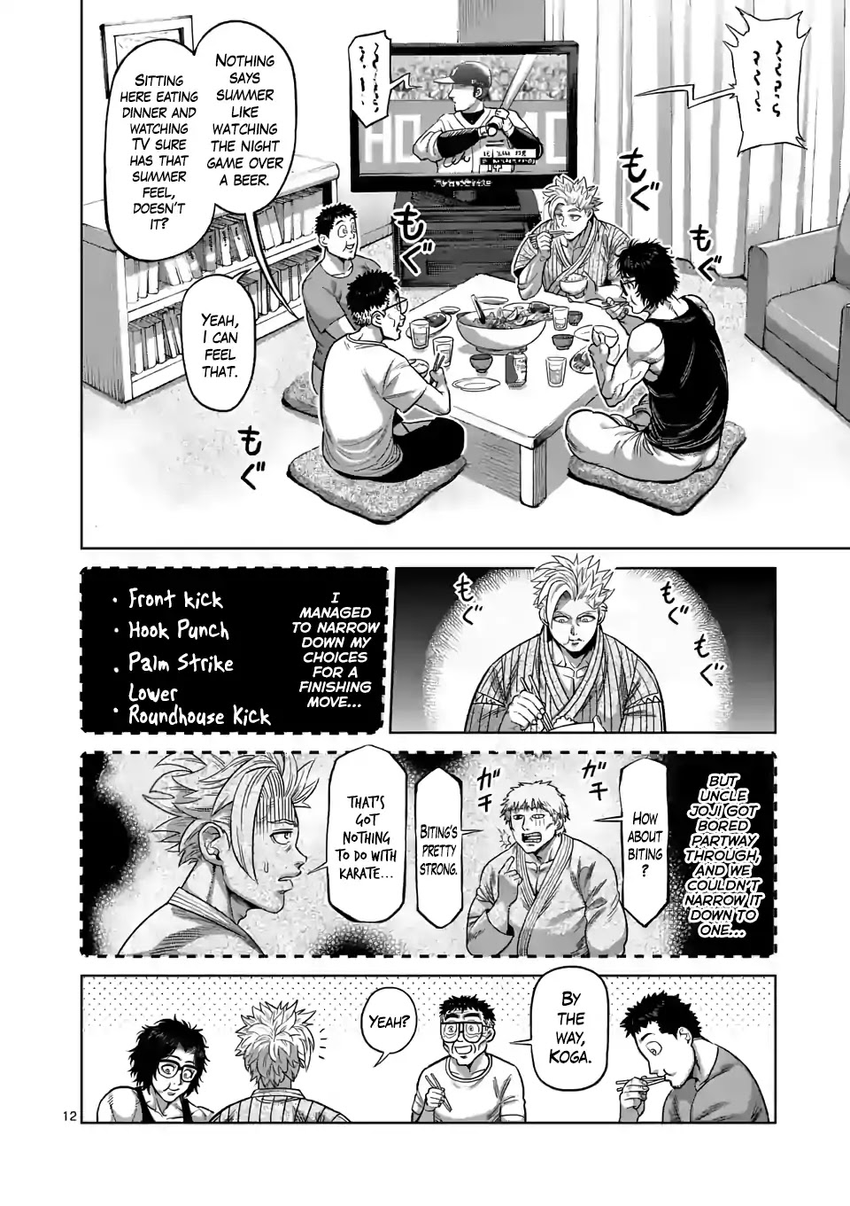 Kengan Omega Chapter 30 page 12 - Chapter 30: Trial and Error