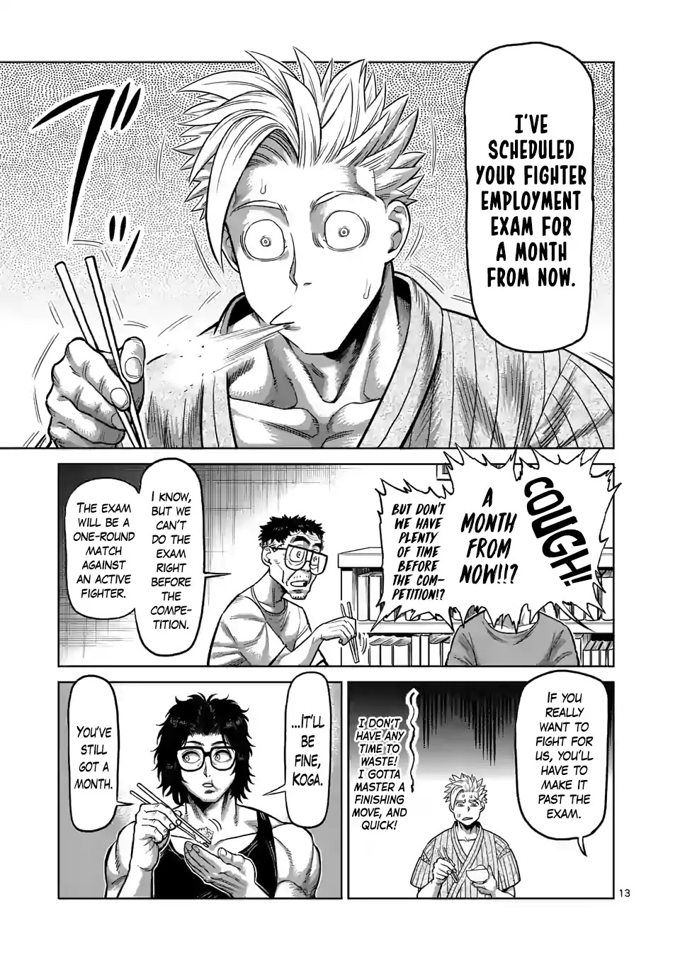 Kengan Omega Chapter 30 page 13 - Chapter 30: Trial and Error