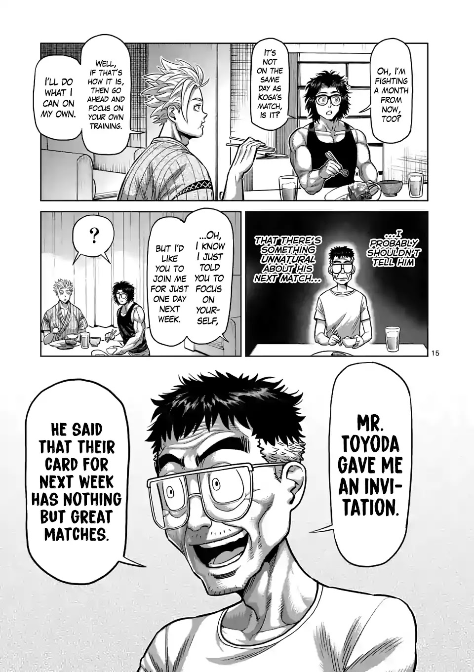 Kengan Omega Chapter 30 page 15 - Chapter 30: Trial and Error