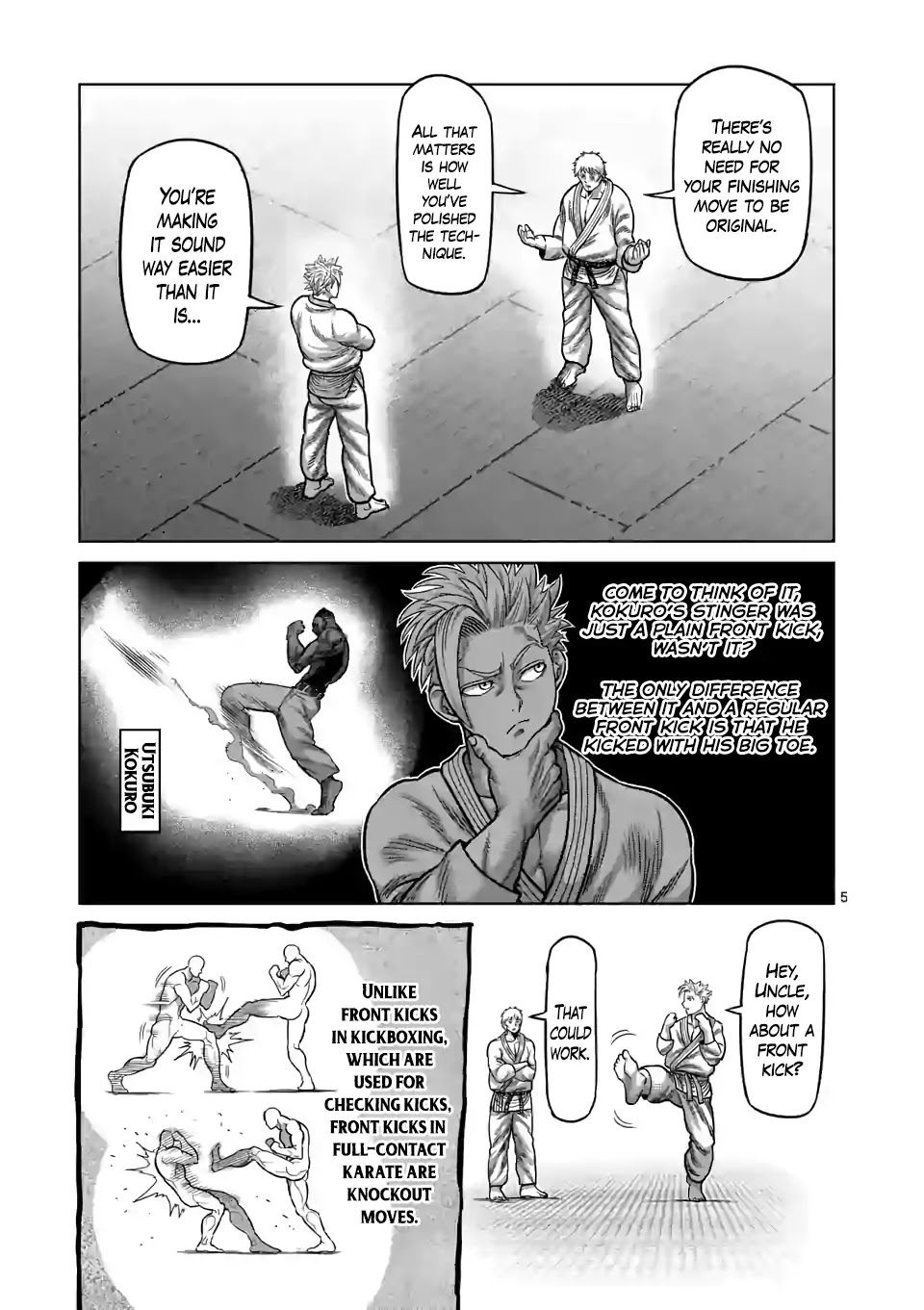 Kengan Omega Chapter 30 page 5 - Chapter 30: Trial and Error