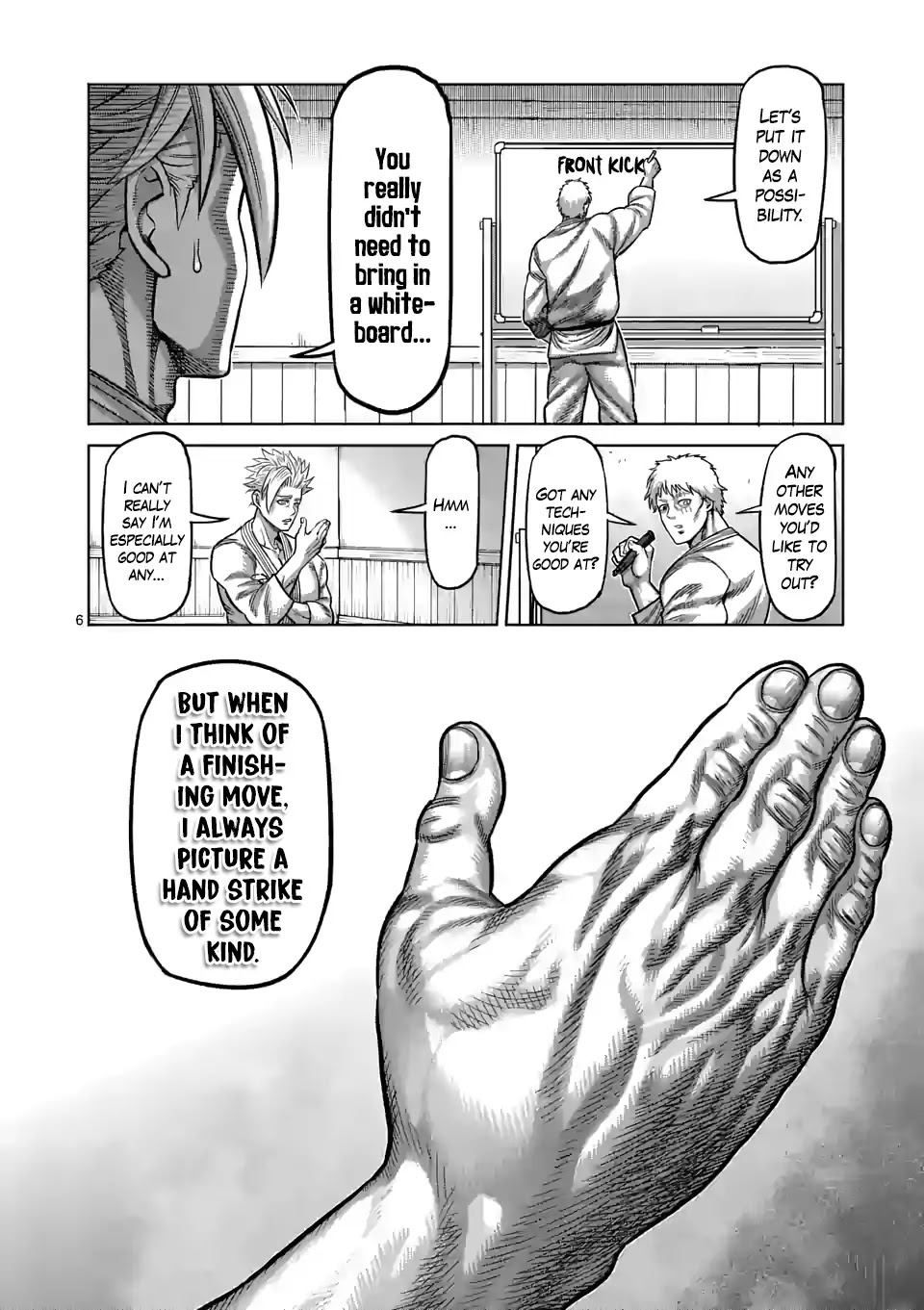 Kengan Omega Chapter 30 page 6 - Chapter 30: Trial and Error