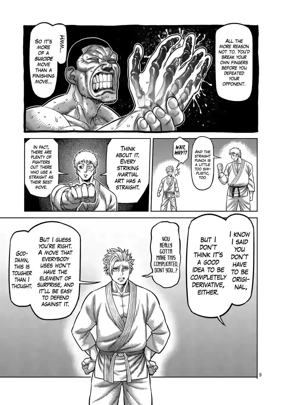 Kengan Omega Chapter 30 page 9 - Chapter 30: Trial and Error