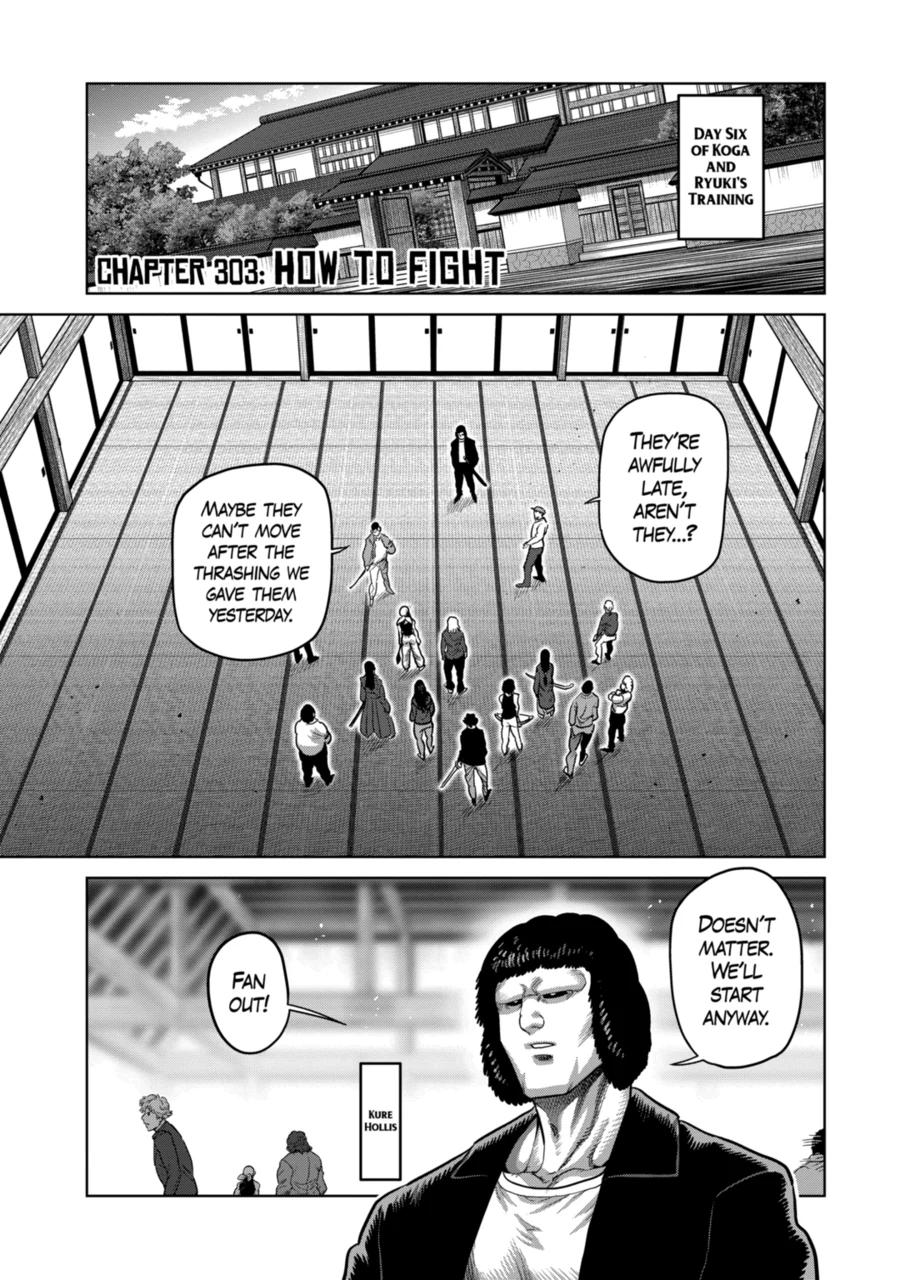 Kengan Omega Chapter 303 page 1 - Chapter 303