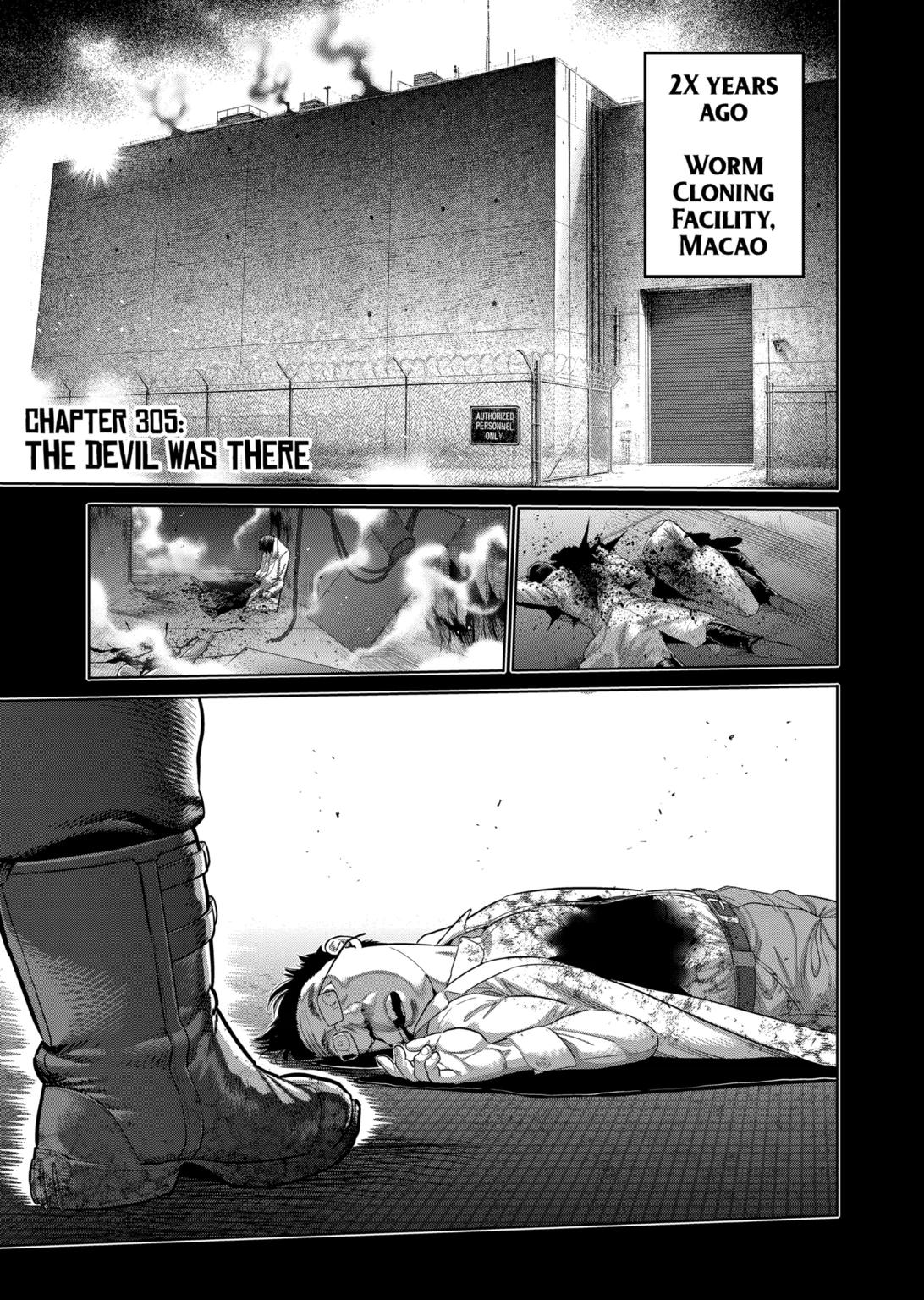 Kengan Omega Chapter 305 page 1 - Chapter 305