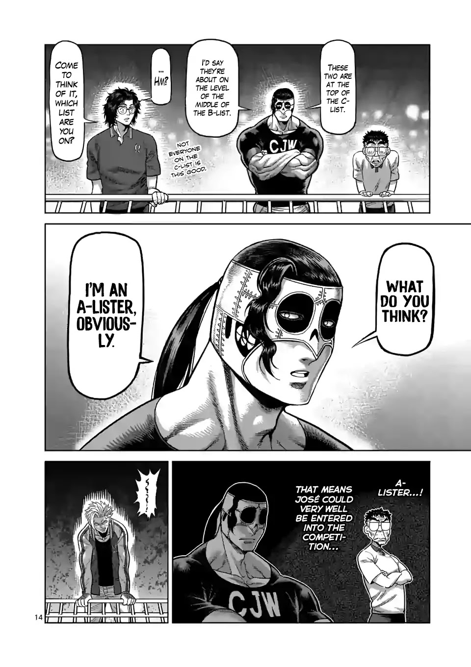 Kengan Omega Chapter 31 page 14 - Chapter 31: Purgatory's Representative