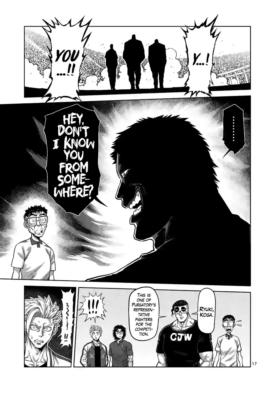 Kengan Omega Chapter 31 page 17 - Chapter 31: Purgatory's Representative
