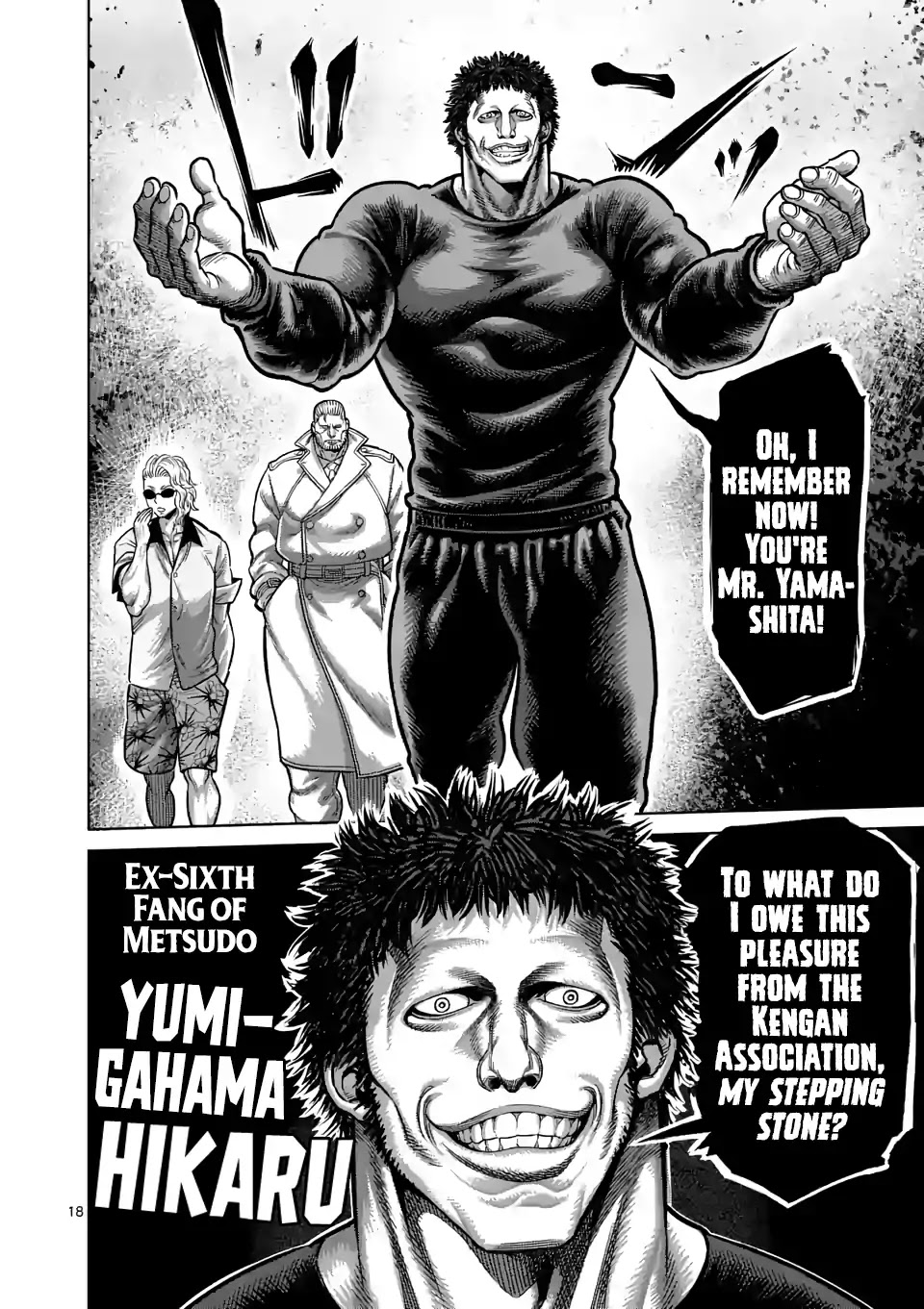 Kengan Omega Chapter 31 page 18 - Chapter 31: Purgatory's Representative
