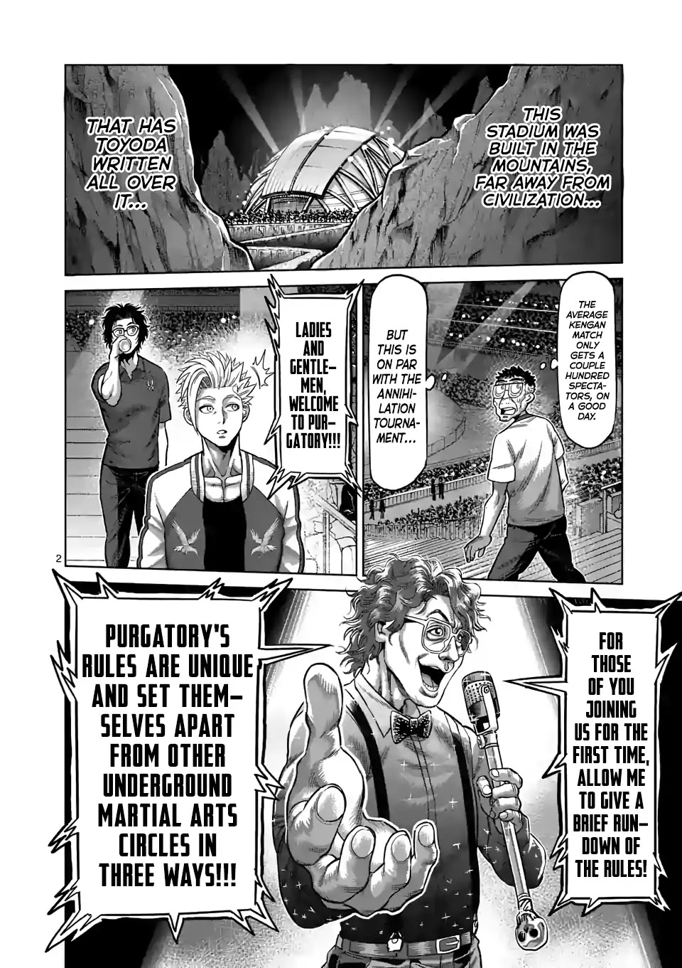 Kengan Omega Chapter 31 page 2 - Chapter 31: Purgatory's Representative