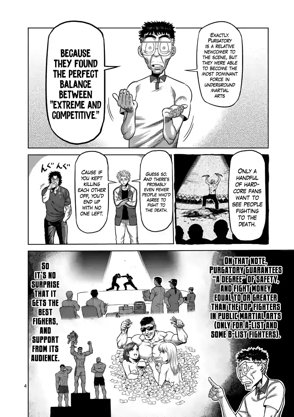 Kengan Omega Chapter 31 page 4 - Chapter 31: Purgatory's Representative
