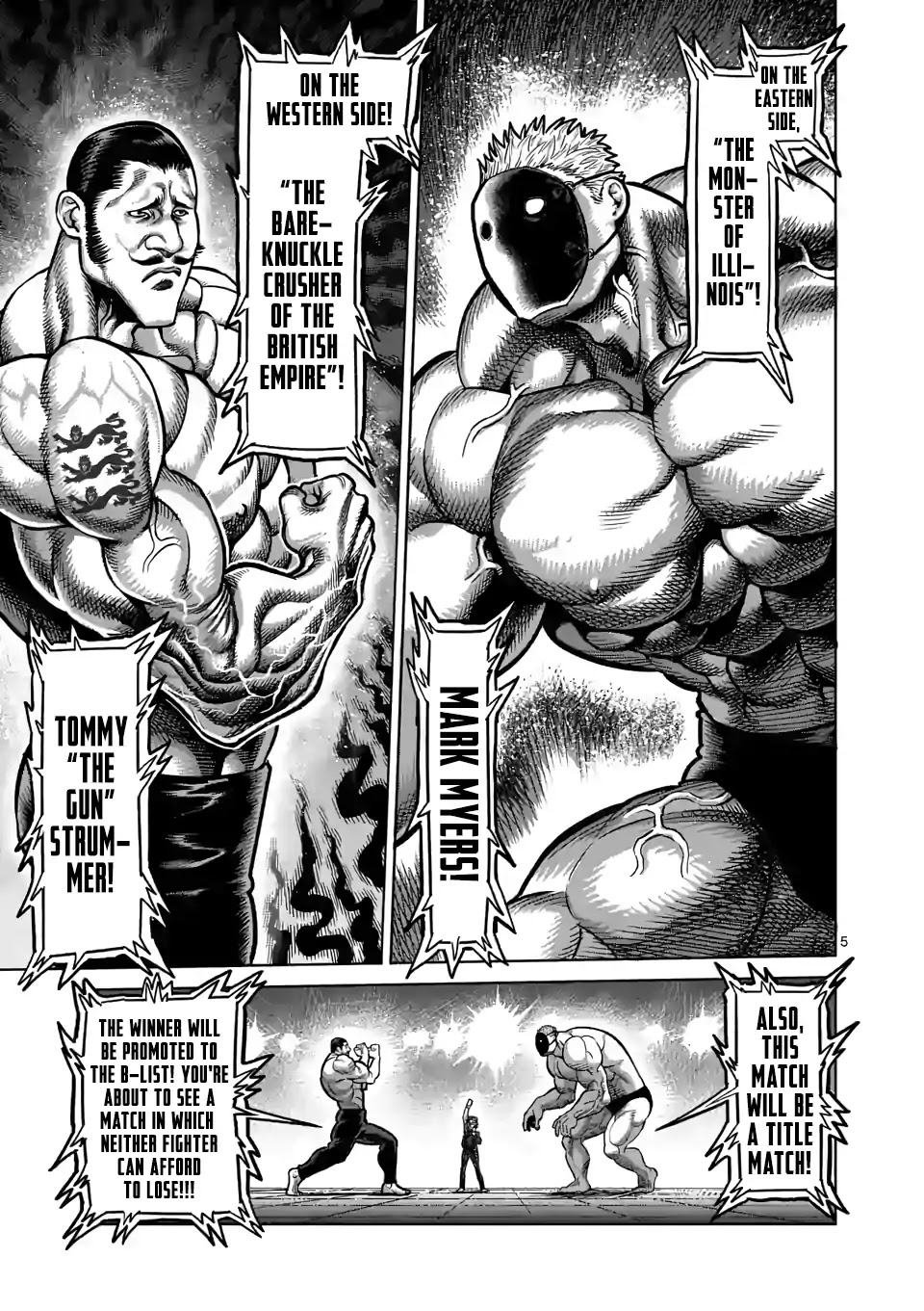 Kengan Omega Chapter 31 page 5 - Chapter 31: Purgatory's Representative