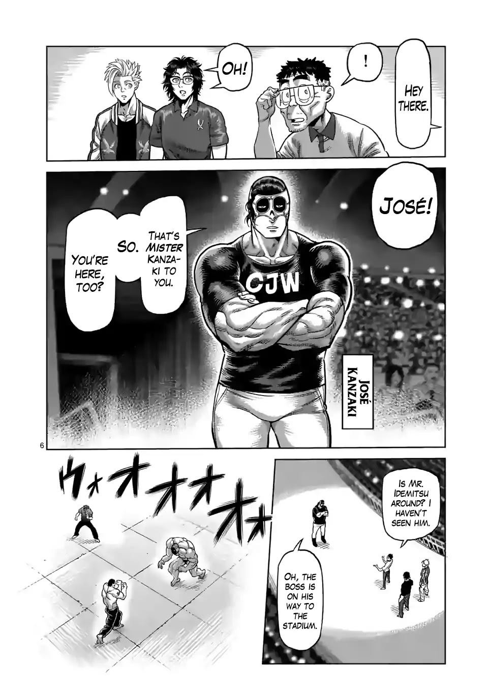 Kengan Omega Chapter 31 page 6 - Chapter 31: Purgatory's Representative