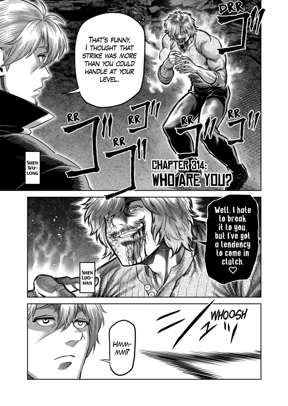 Kengan Omega Chapter 314 page 1 - Chapter 314