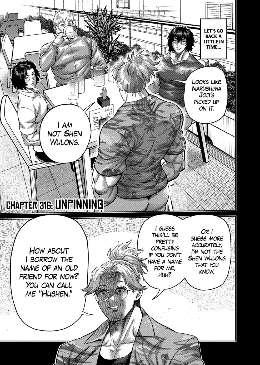 Kengan Omega Chapter 316 page 1 - Chapter 316