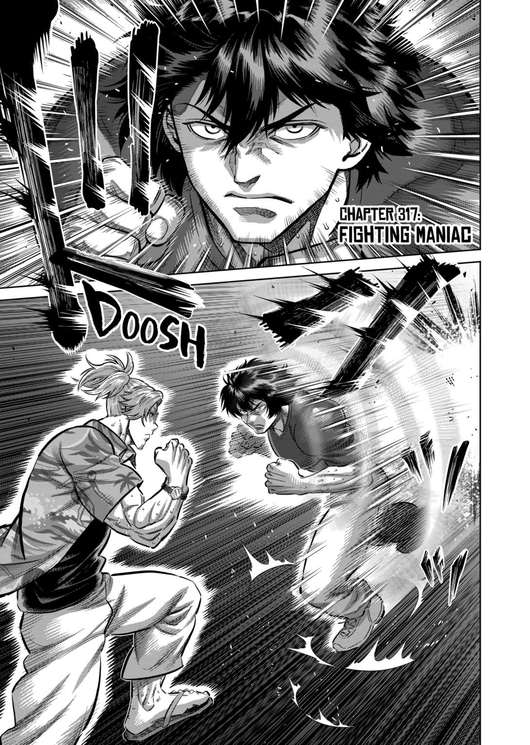 Kengan Omega Chapter 317 page 1 - Chapter 317